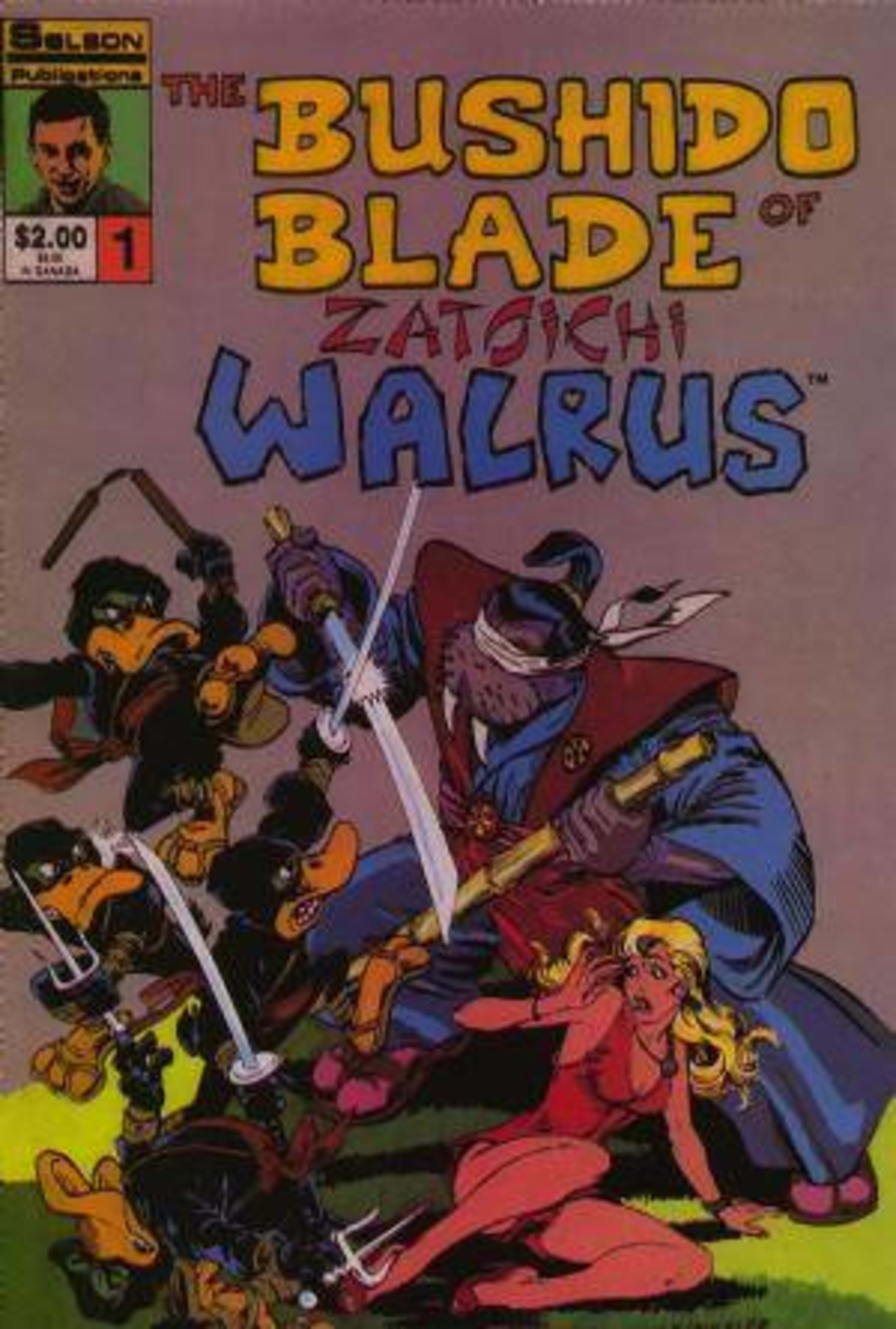 Bushido Blade of Zatoichi Walrus cover — © Solson Publications
