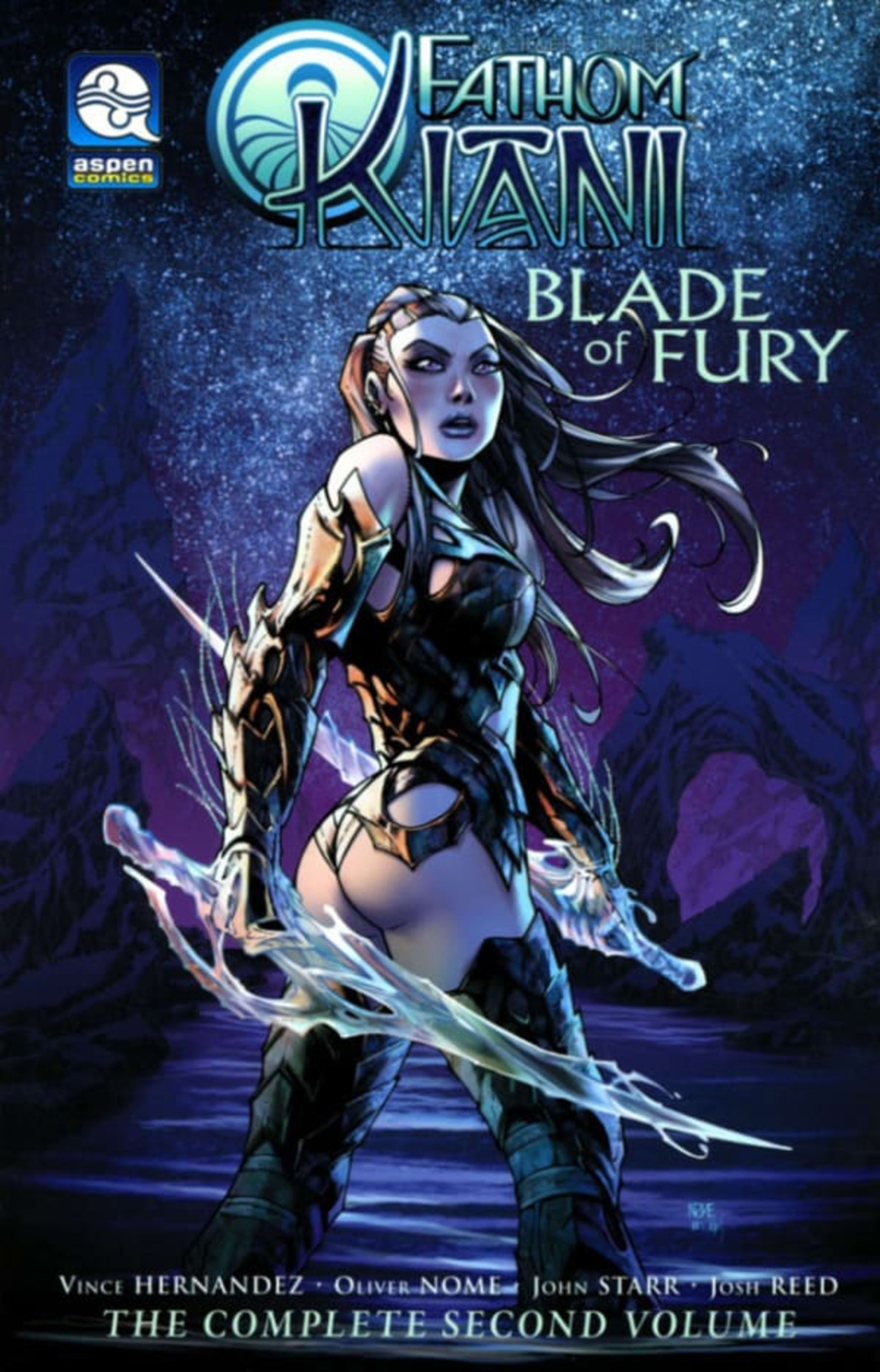 Fathom Kiani: Blade of Fury cover — © Aspen MLT