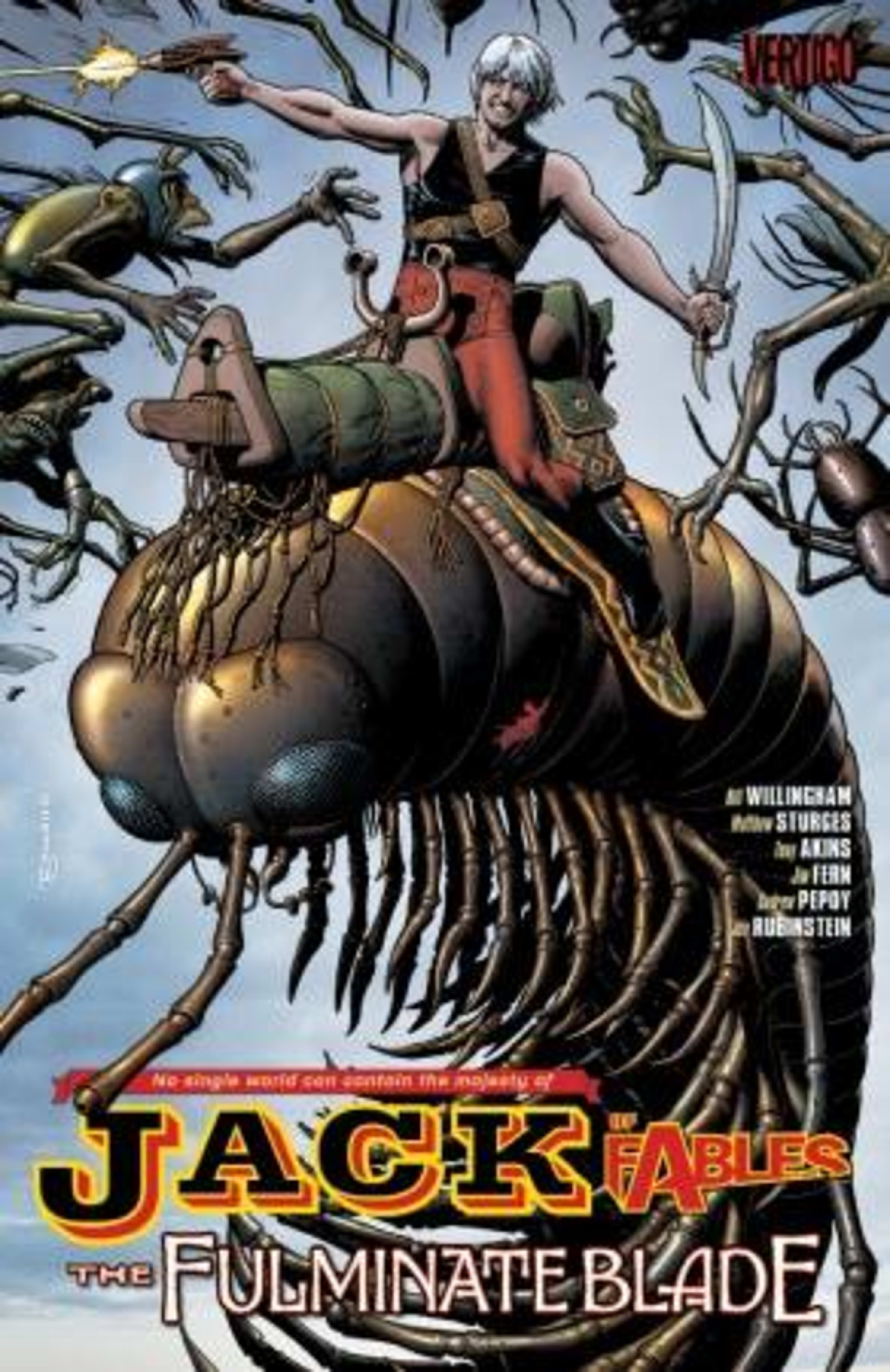 Jack of Fables: The Fulminate Blade cover — © DC Comics