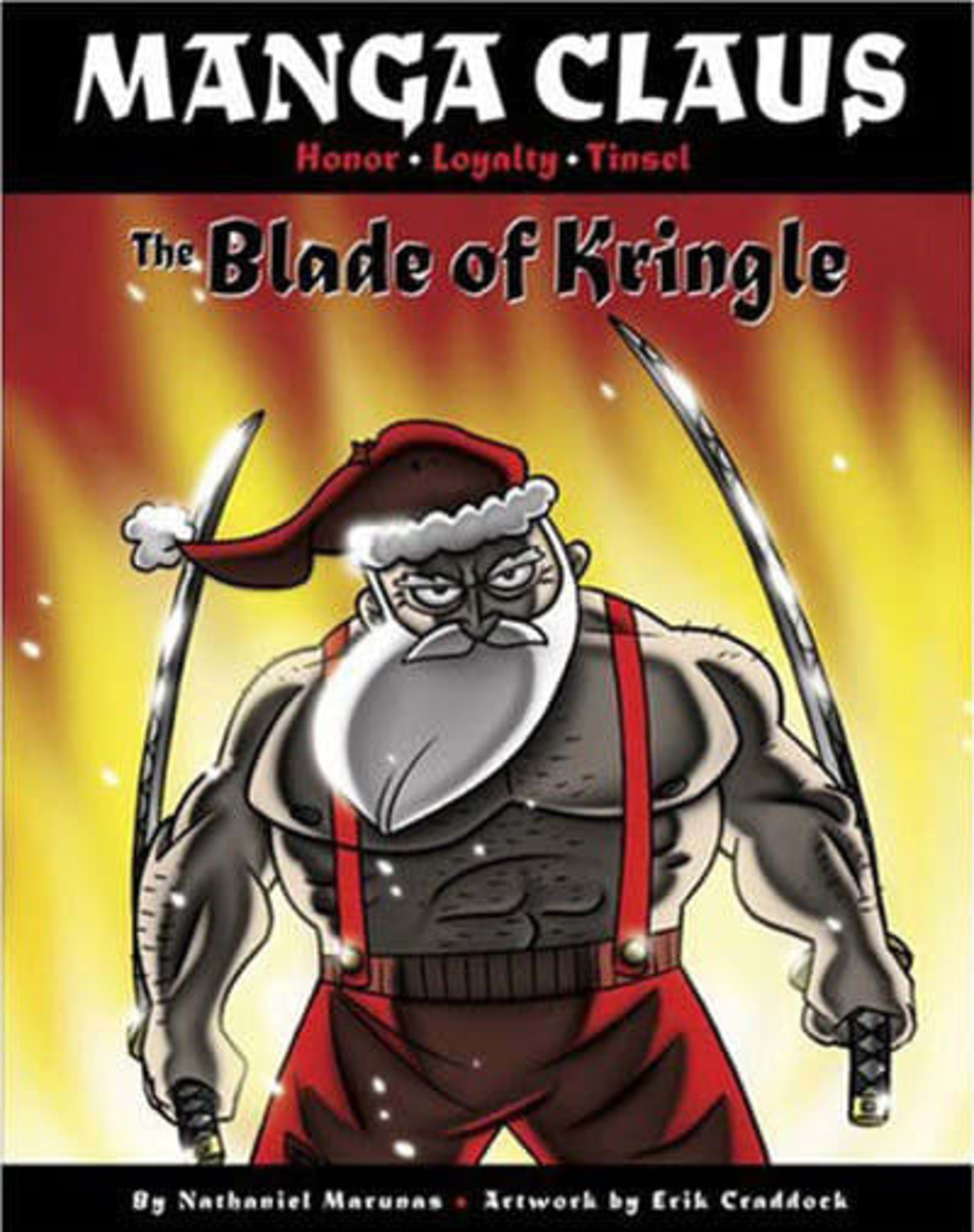 Manga Claus: The Blade of Kringle cover — © Penguin Group
