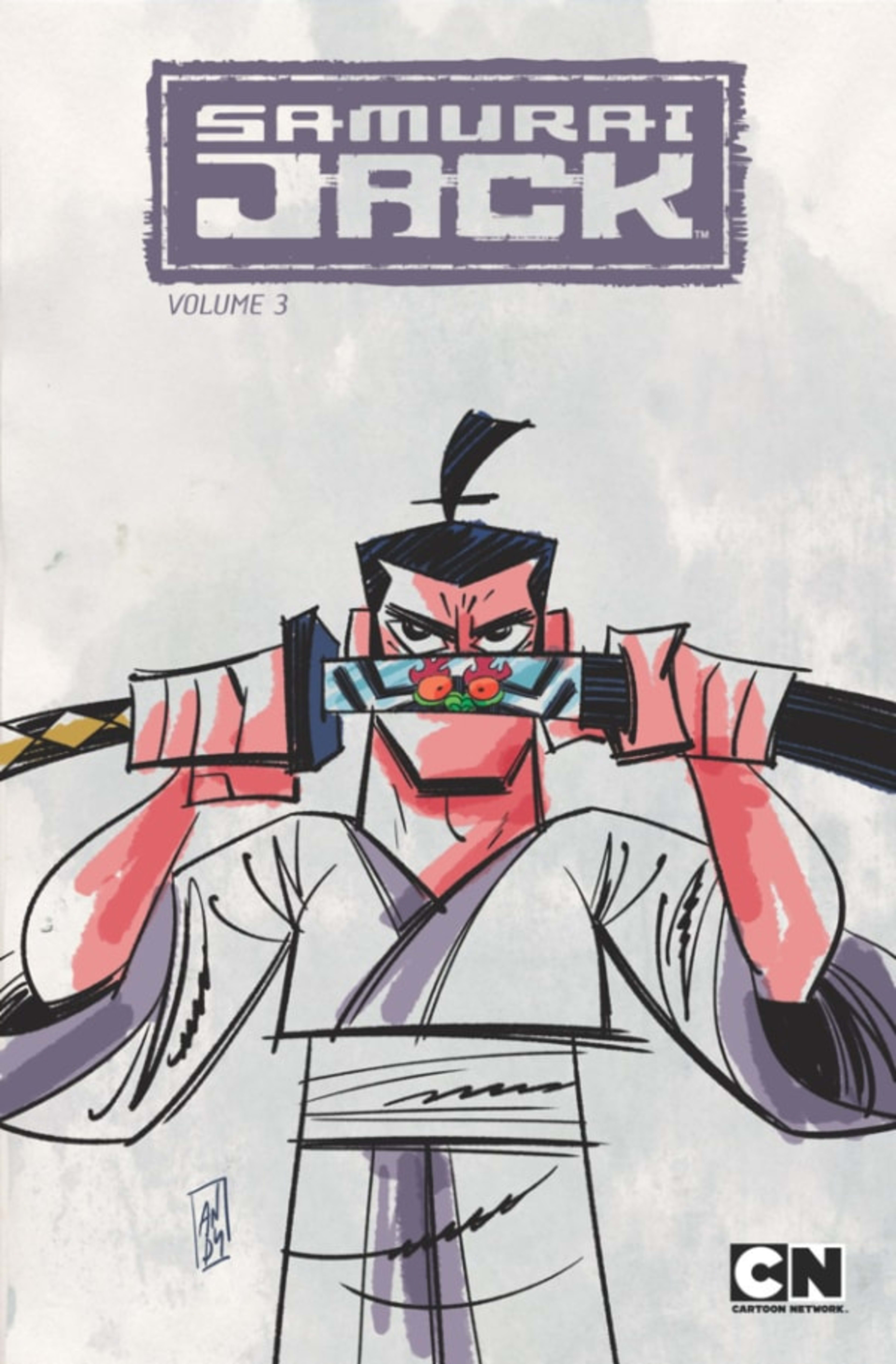 Samurai Jack: The Quest of the Broken Blade cover — © IDW Publishing