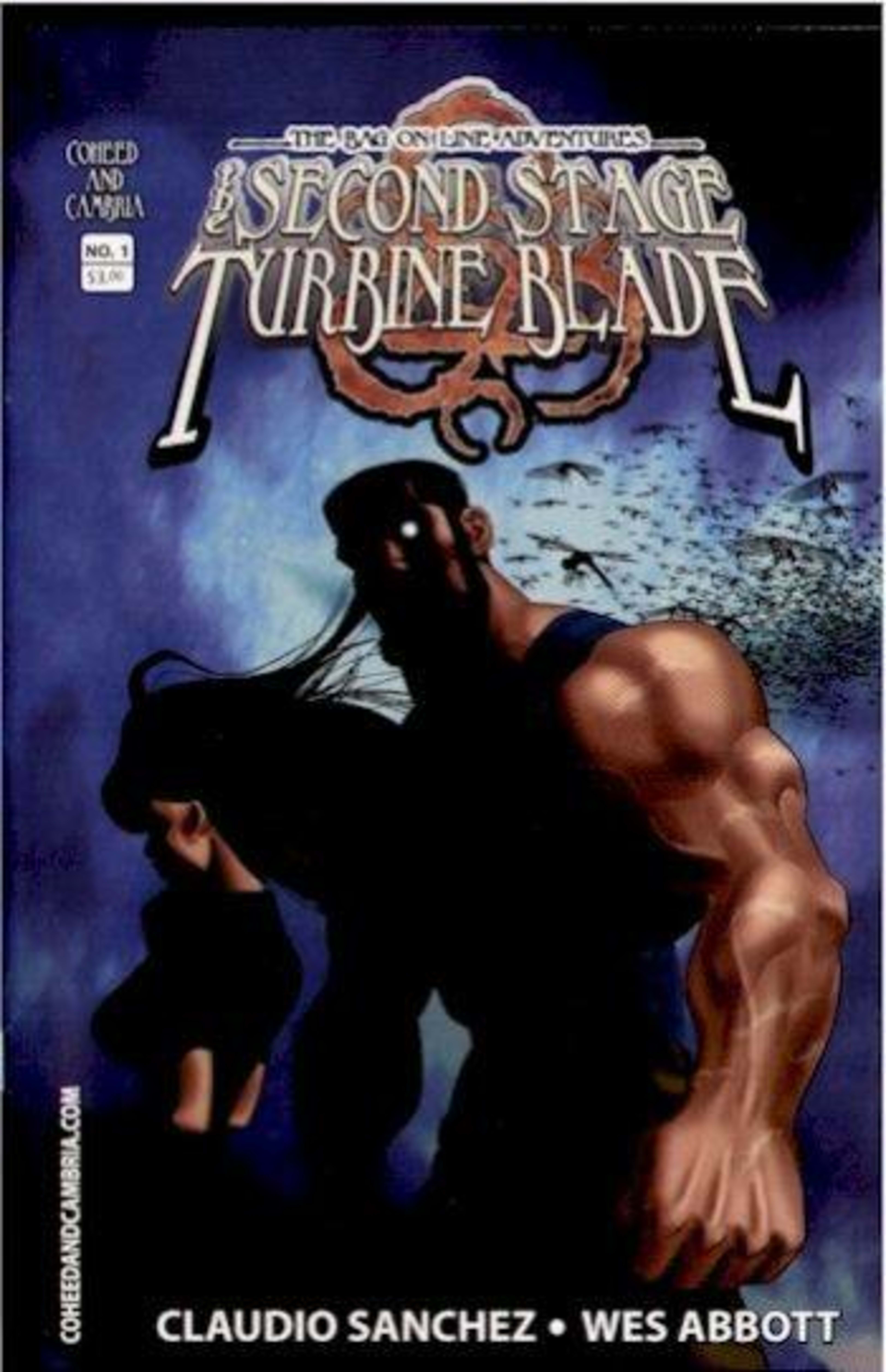 Second Stage Turbine Blade cover — © Evil Ink Comics