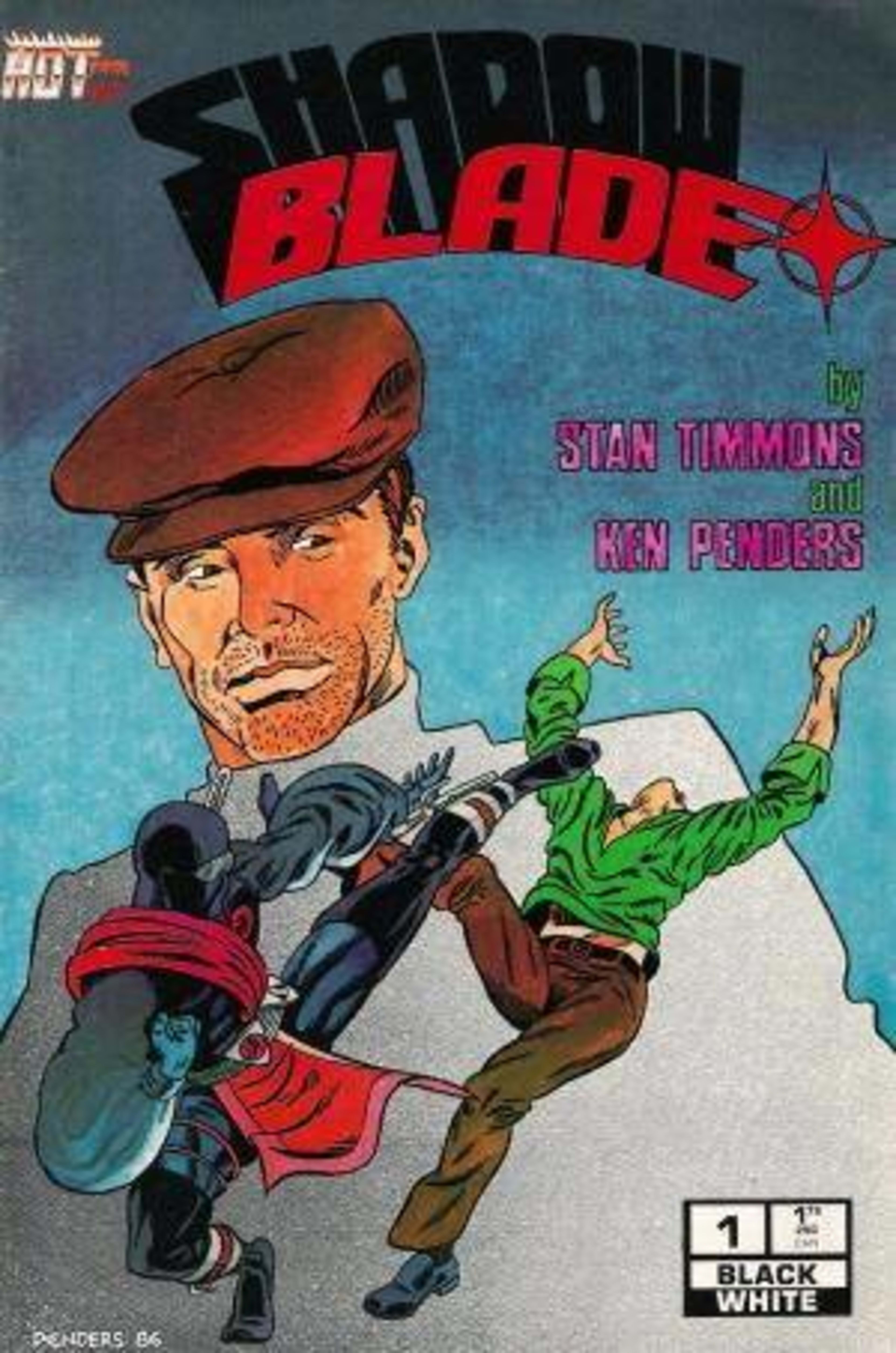 Shadow Blade cover — © Hot Comics