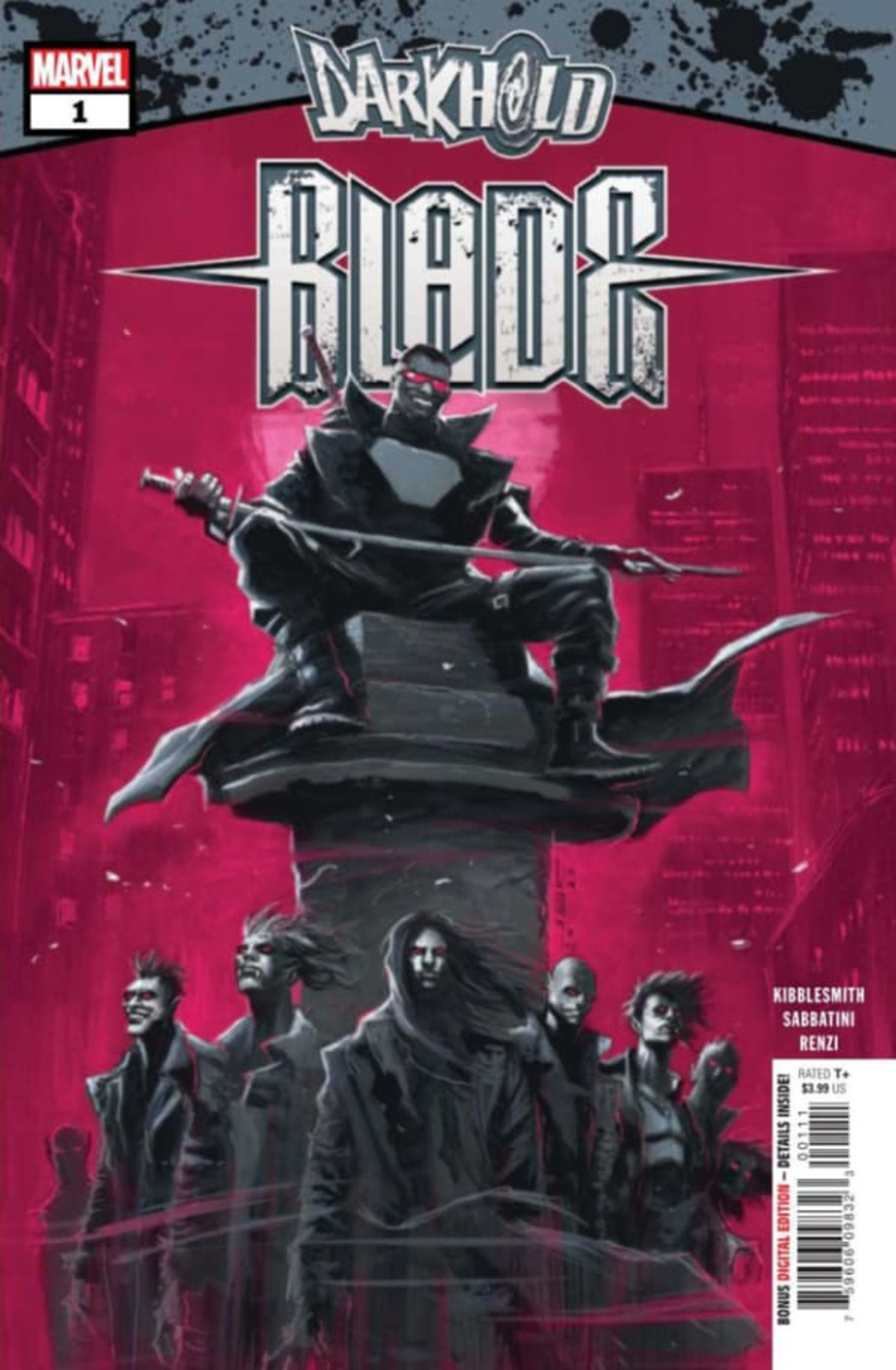 The Darkhold: Blade cover — © Marvel