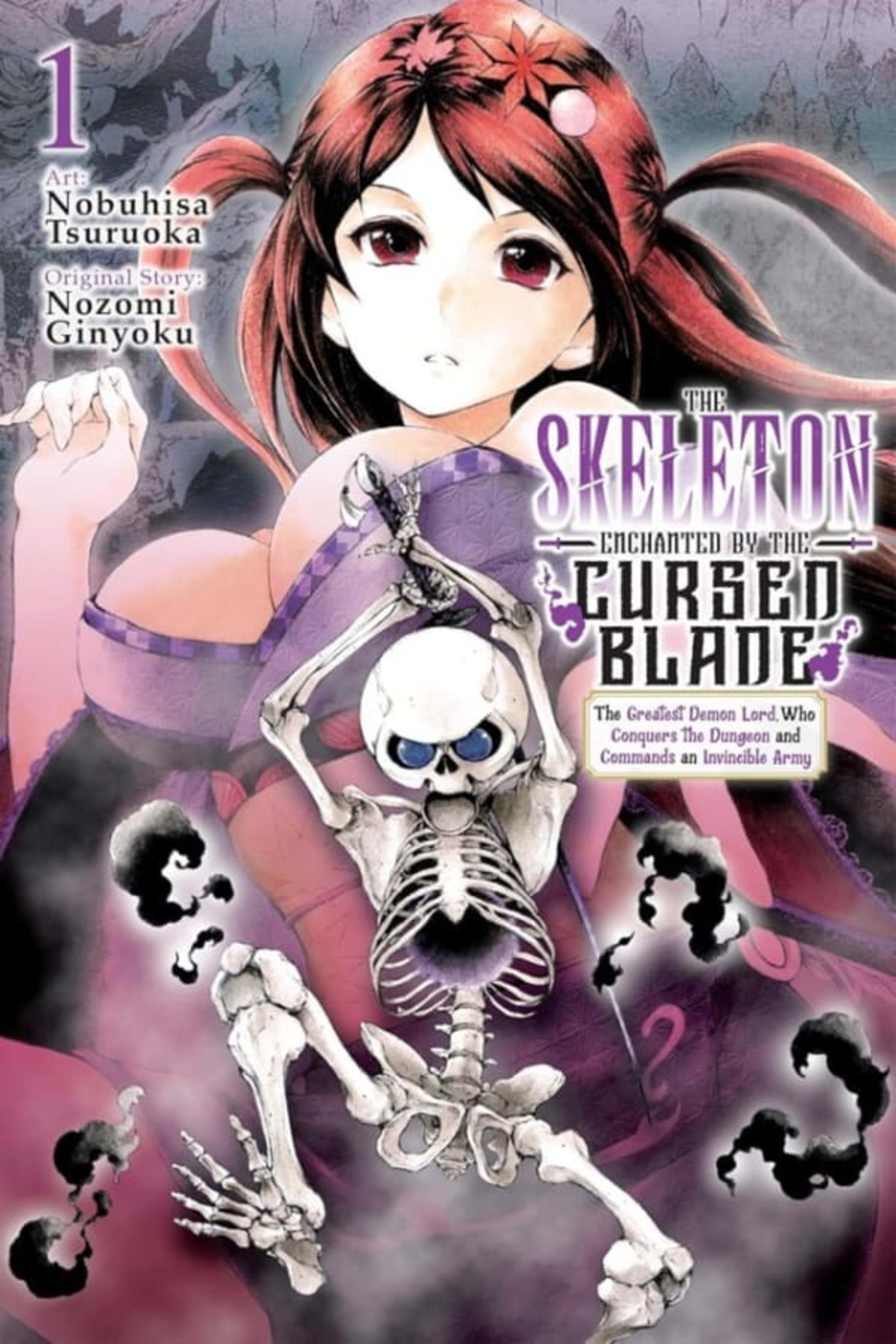 The Skeleton Enchanted by the Cursed Blade cover — © Yen Press