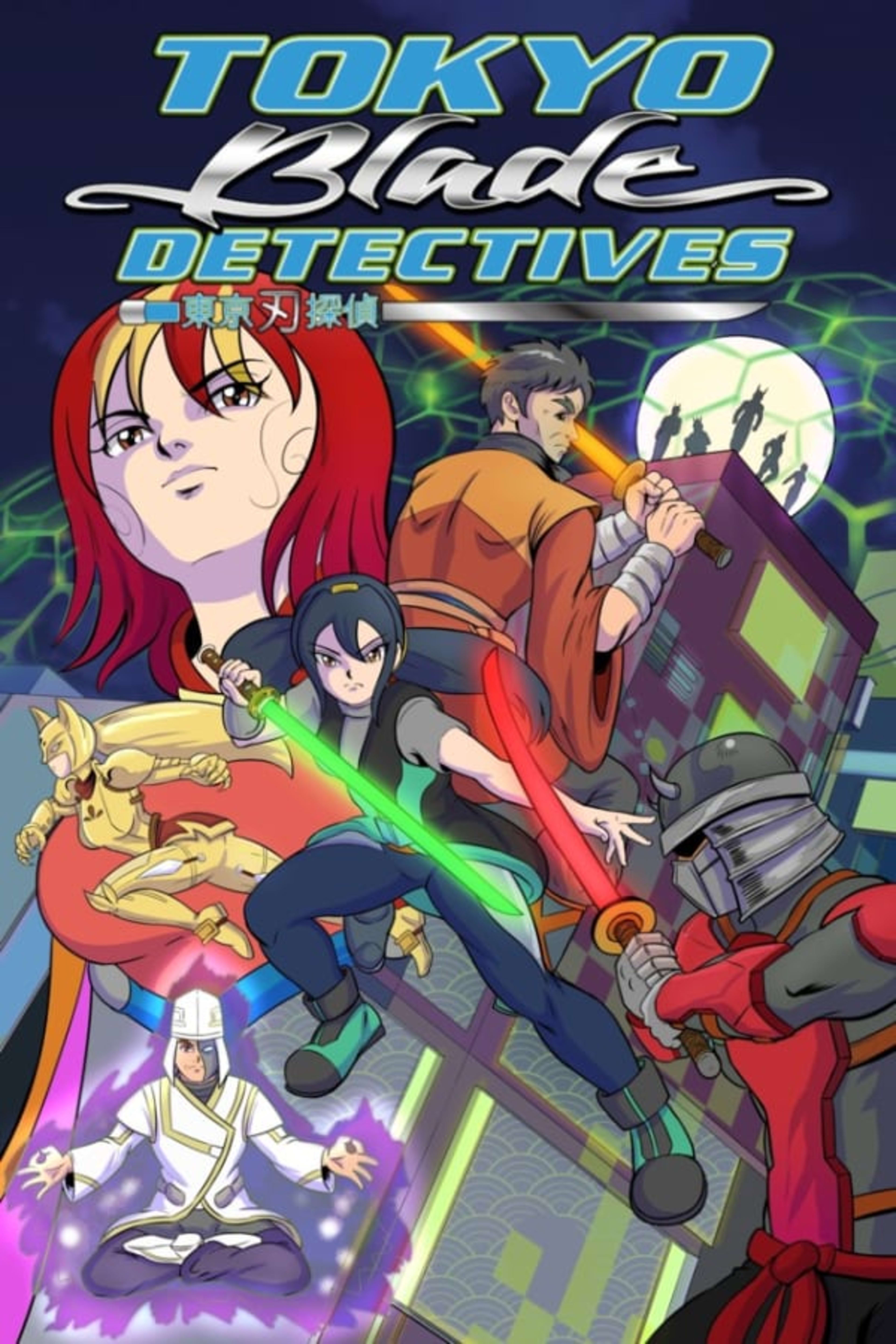 Tokyo Blade Detectives cover — © BlackMagicWolf Productions