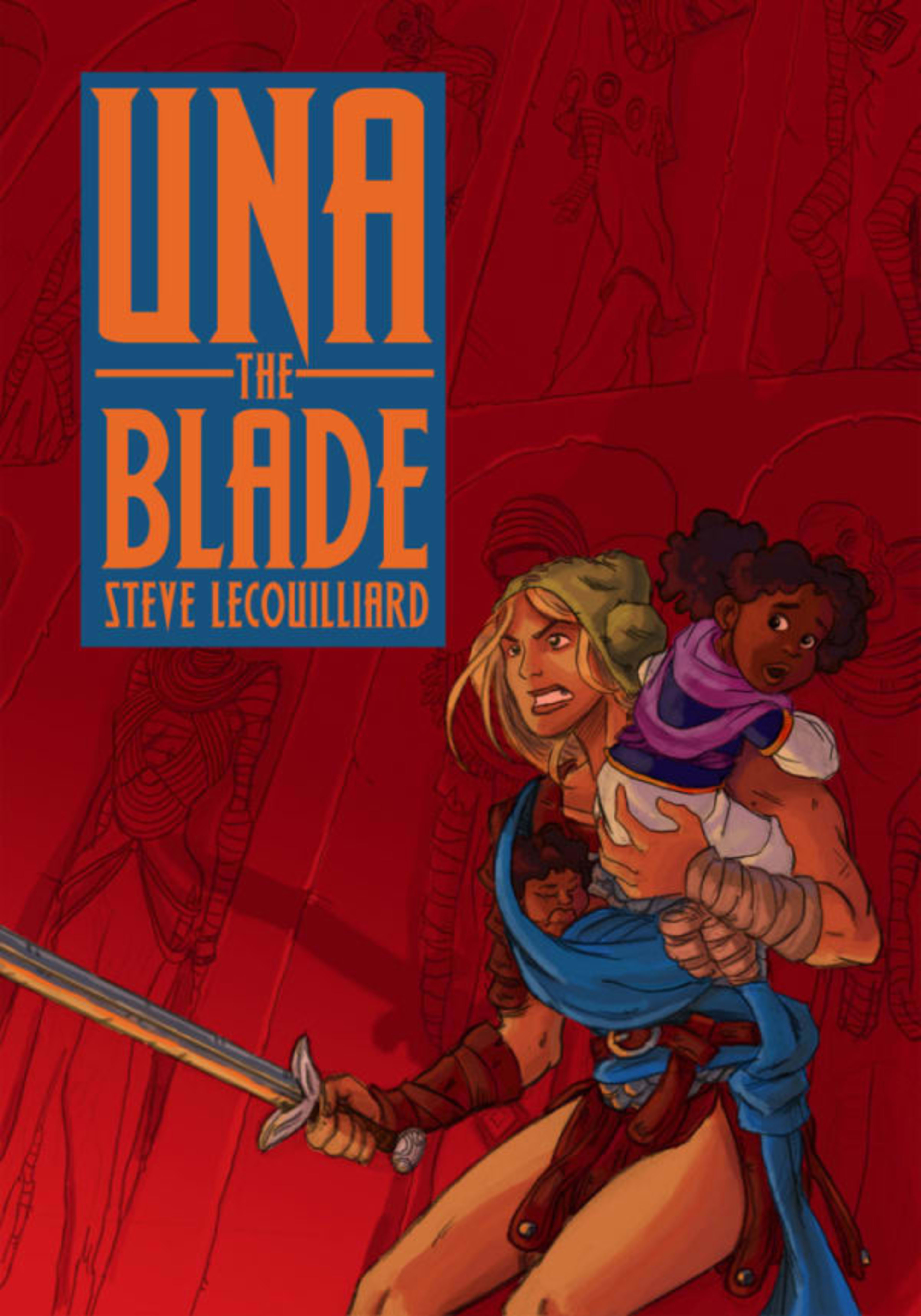 Una the Blade cover — © Cloudscape Comics Society