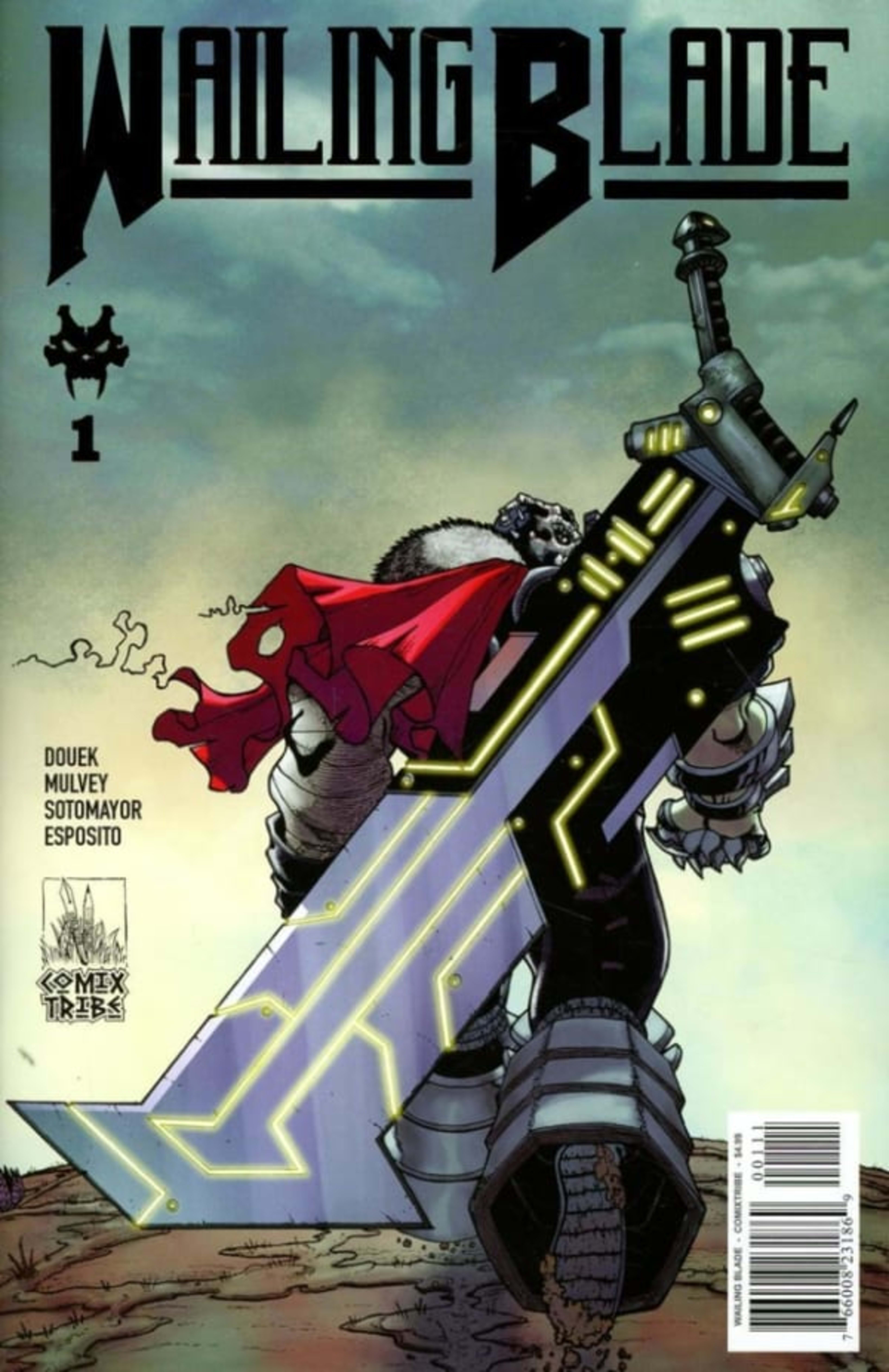Wailing Blade cover — © ComixTribe