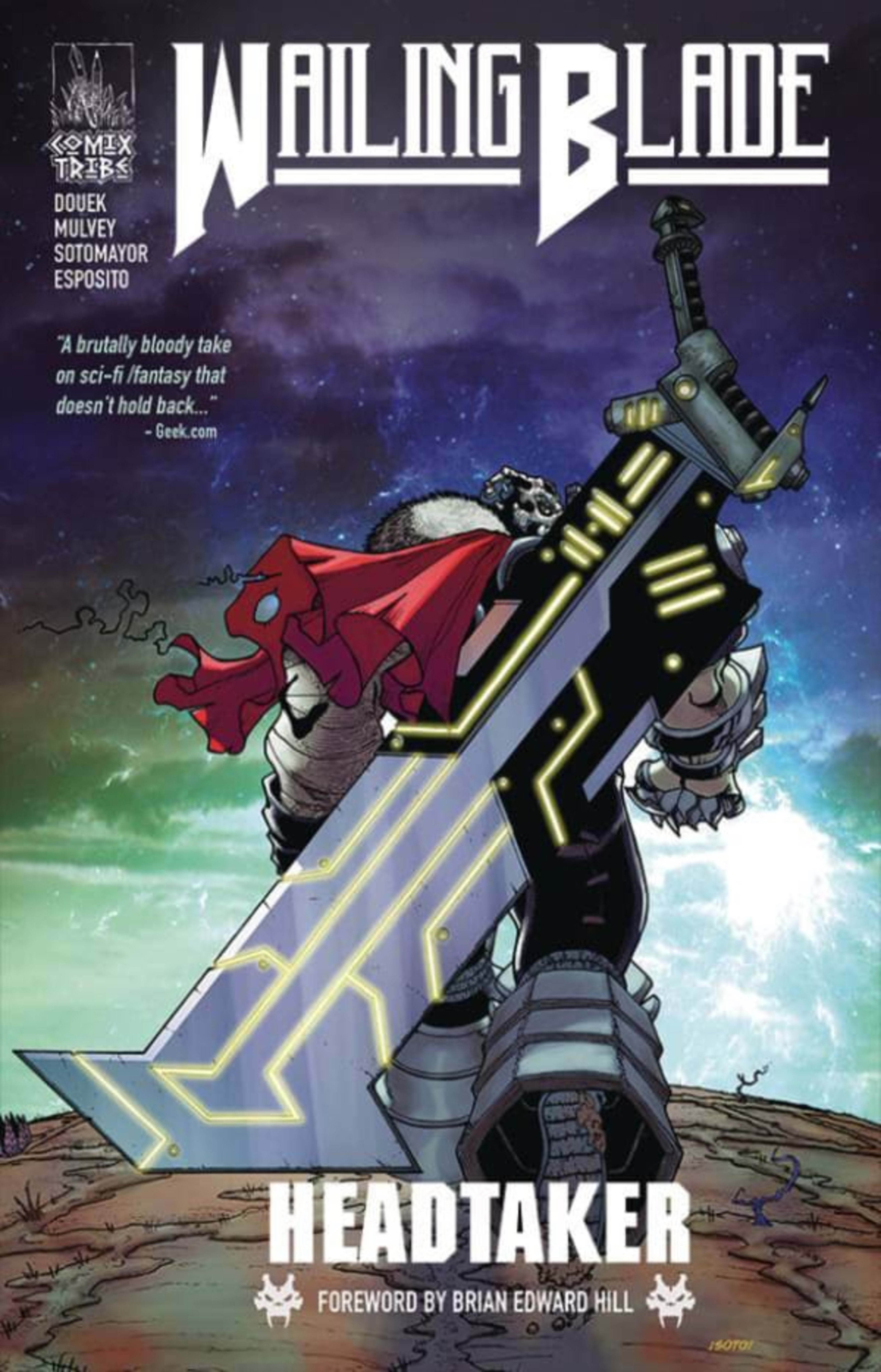 Wailing Blade: Headtaker cover — © ComixTribe