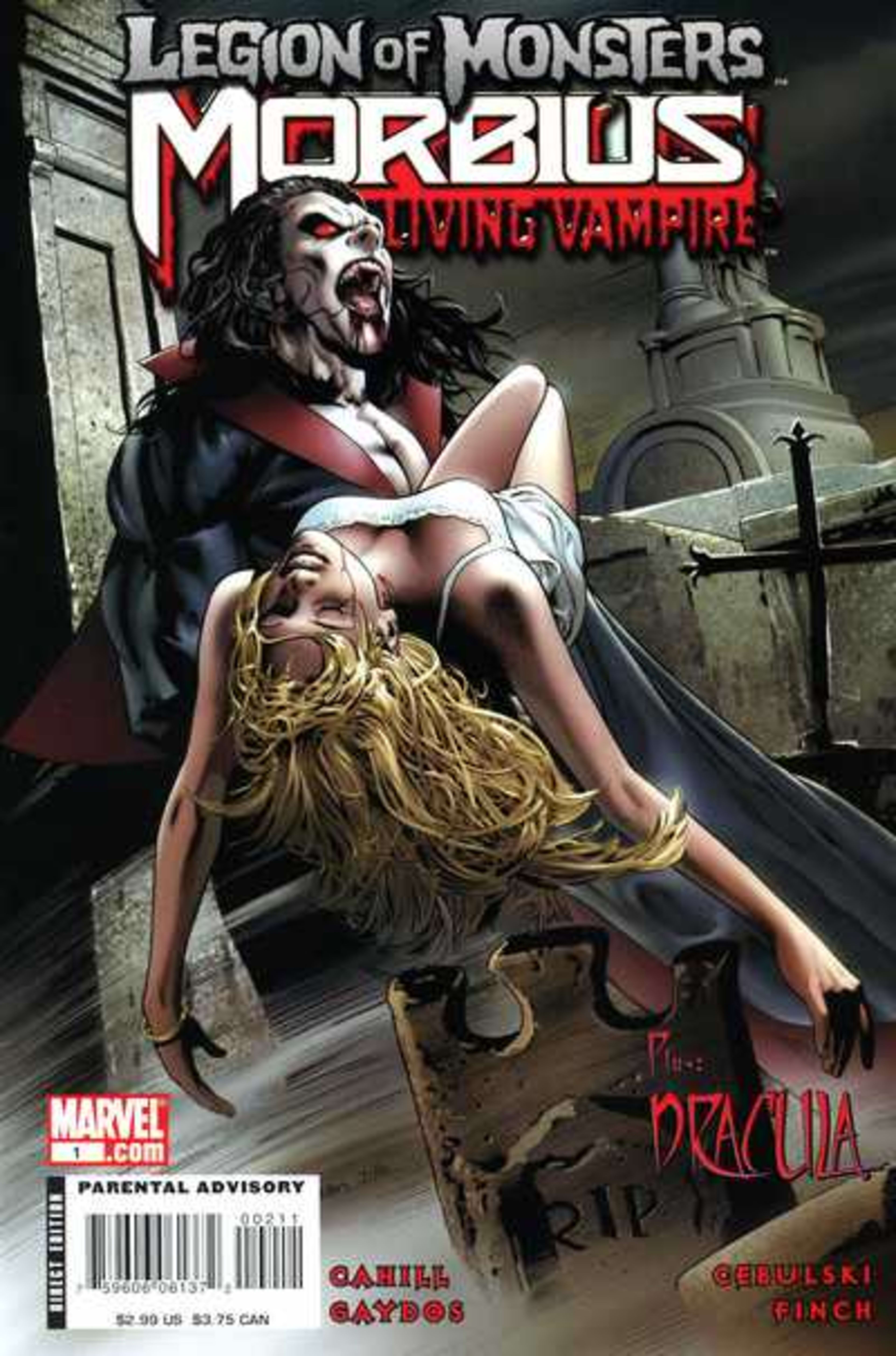 Legion of Monsters: Morbius the Living Vampire cover — © Marvel