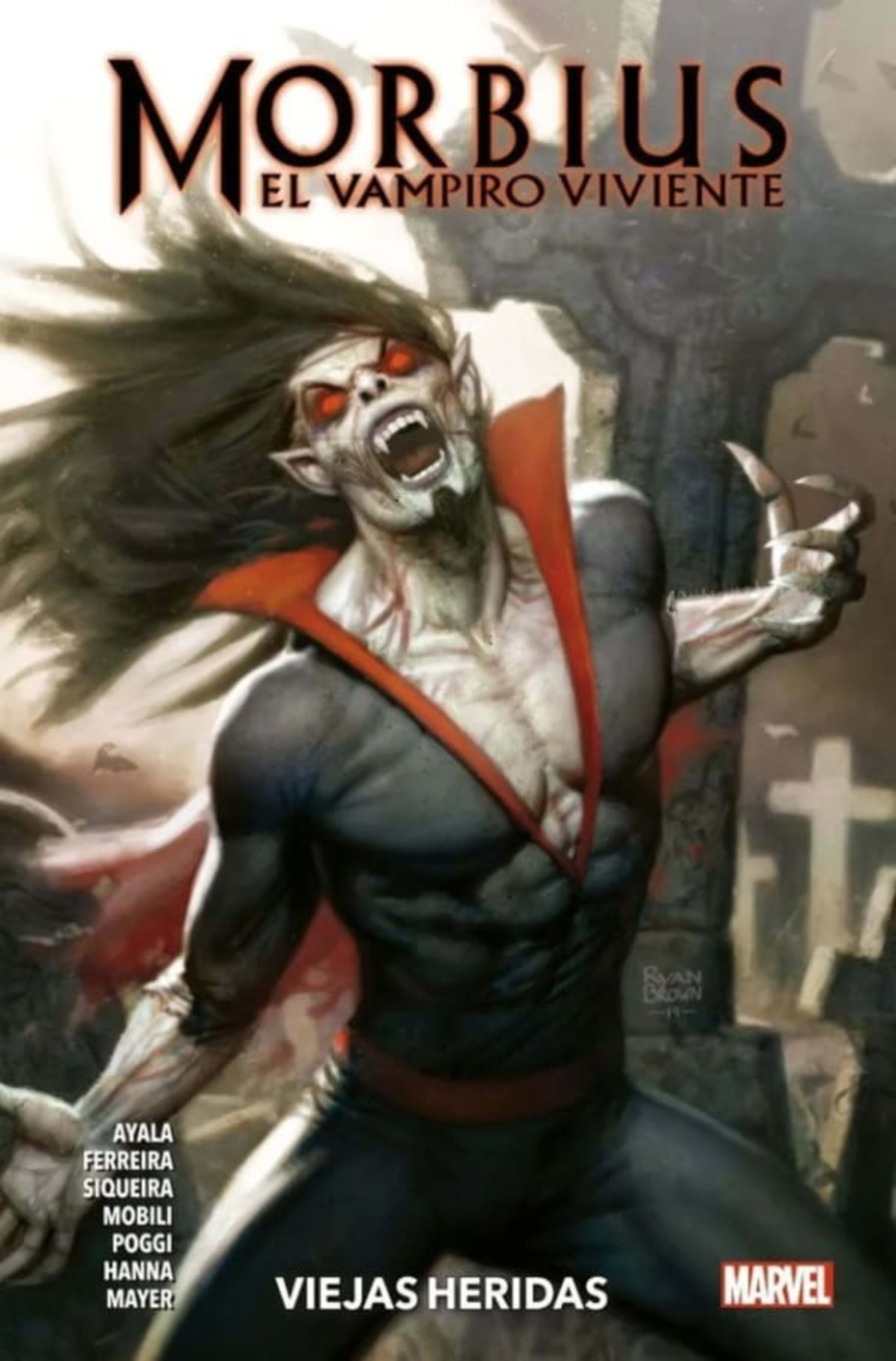 Morbius: Viejas Heridas cover — © Panini España