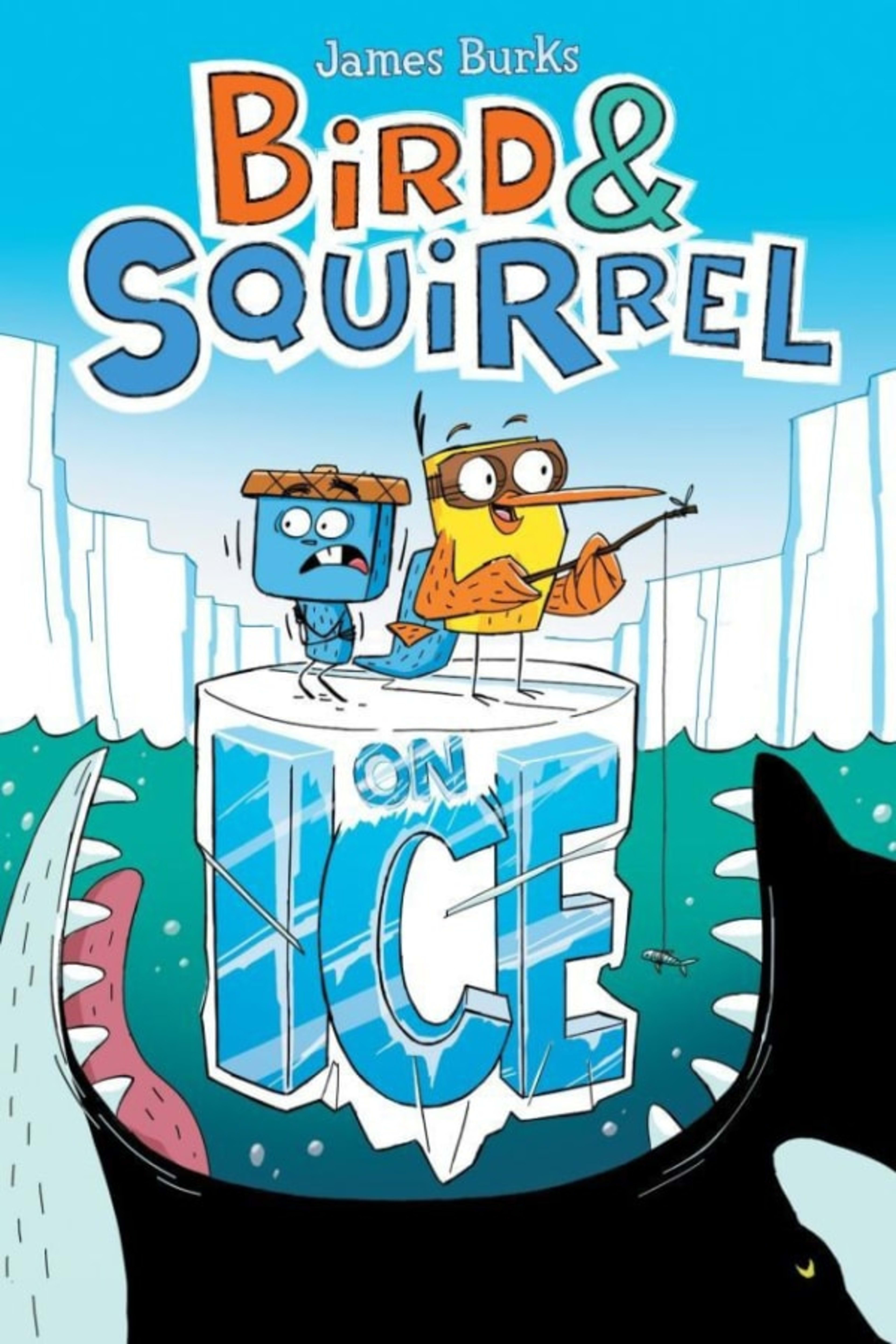 Bird & Squirrel On Ice cover — © Scholastic Book Services