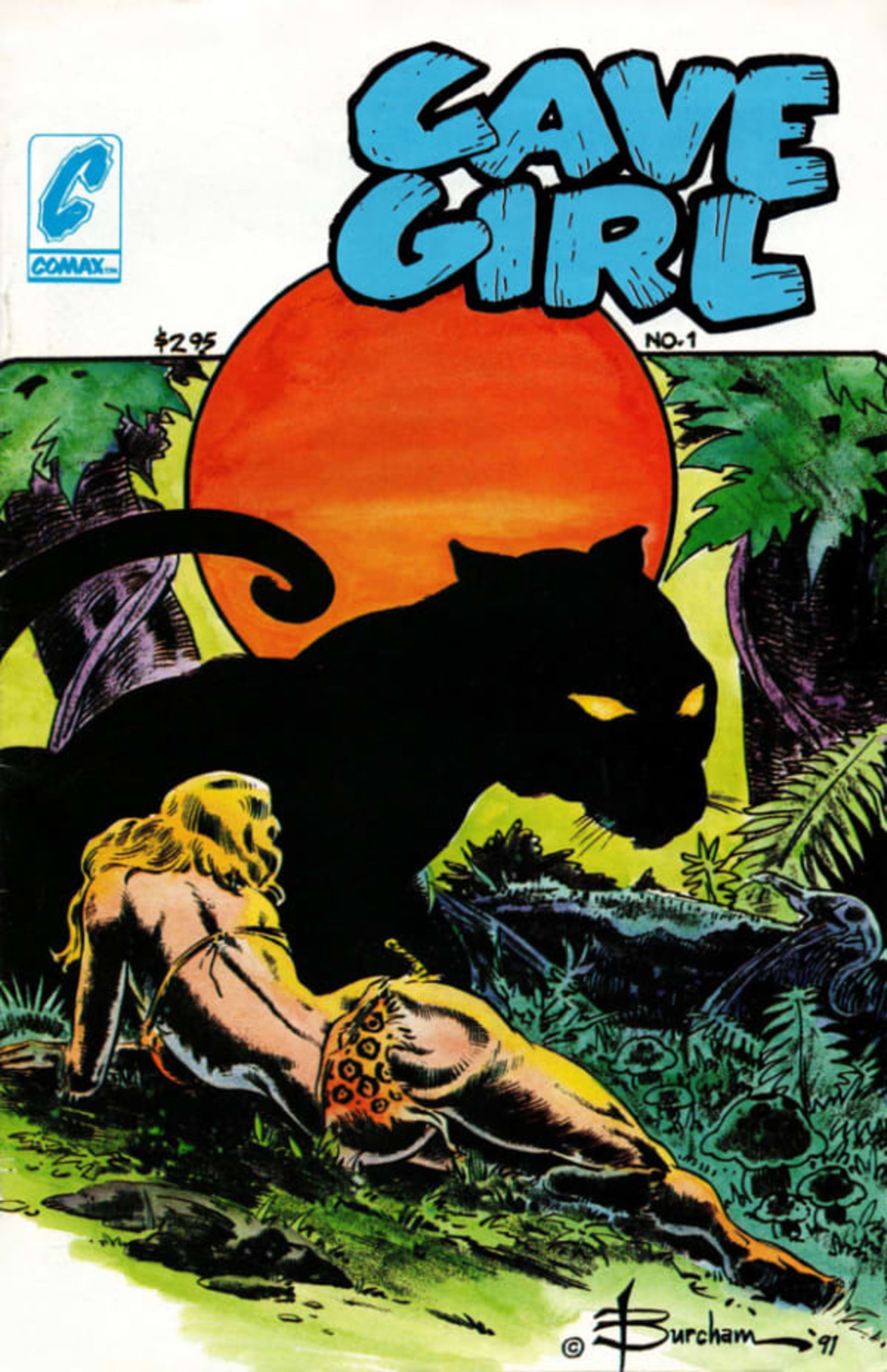 Cave Girl cover — © Burcham Studio