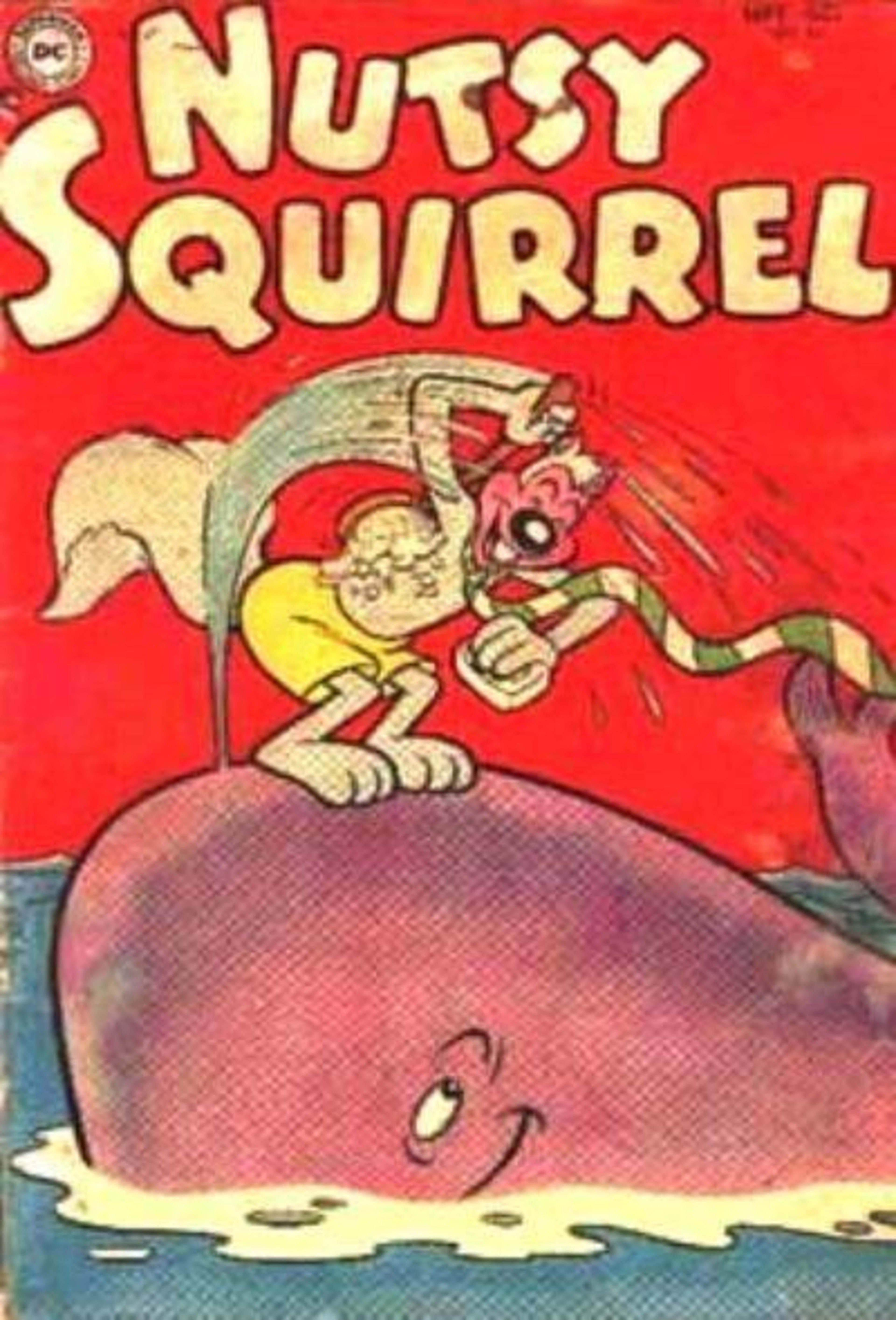 Nutsy Squirrel cover — © DC Comics
