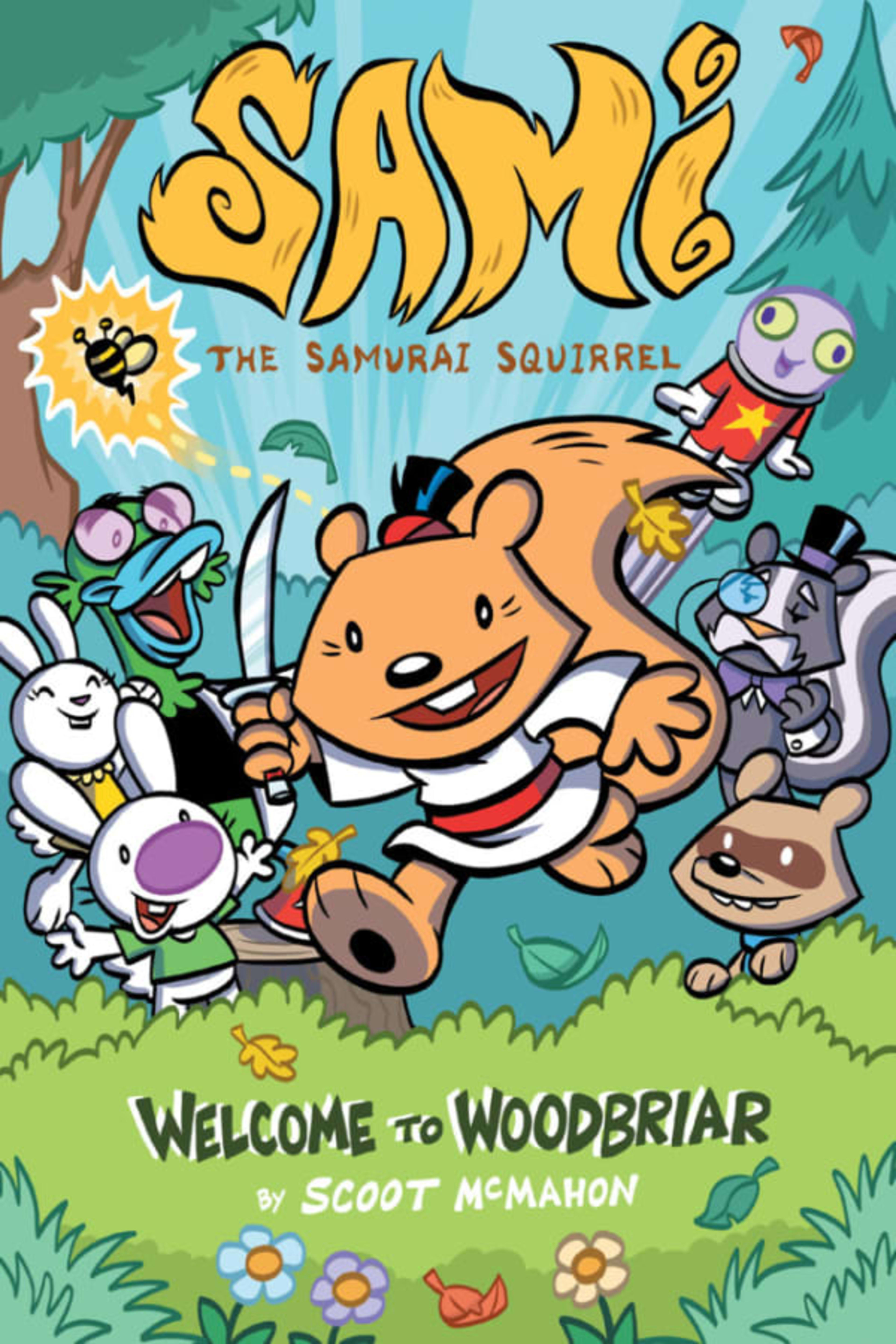 Sami the Samurai Squirrel: Welcome To Woodbriar cover — © Action Lab