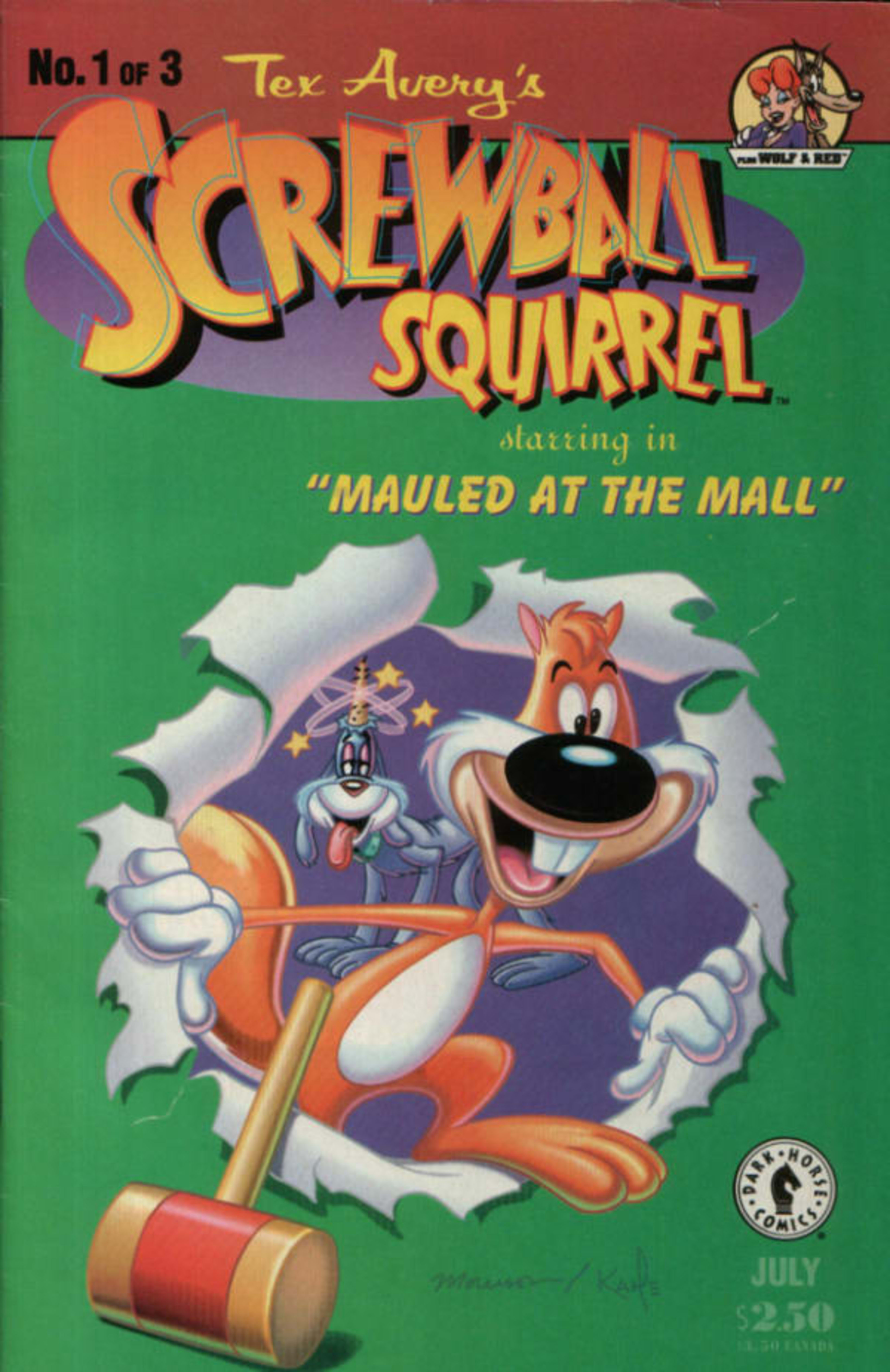 Screwball Squirrel 1