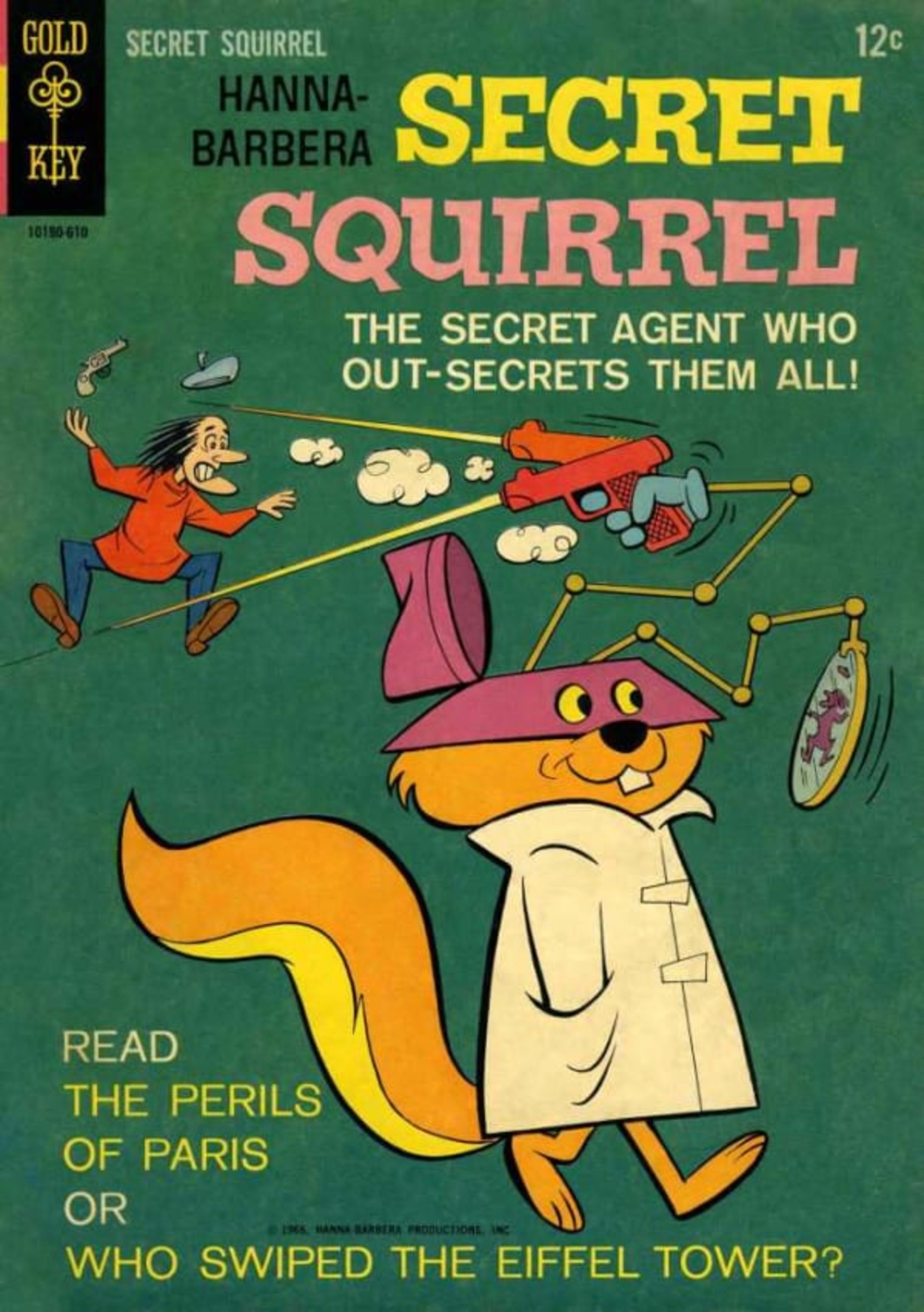 Secret Squirrel cover — © Western Publishing