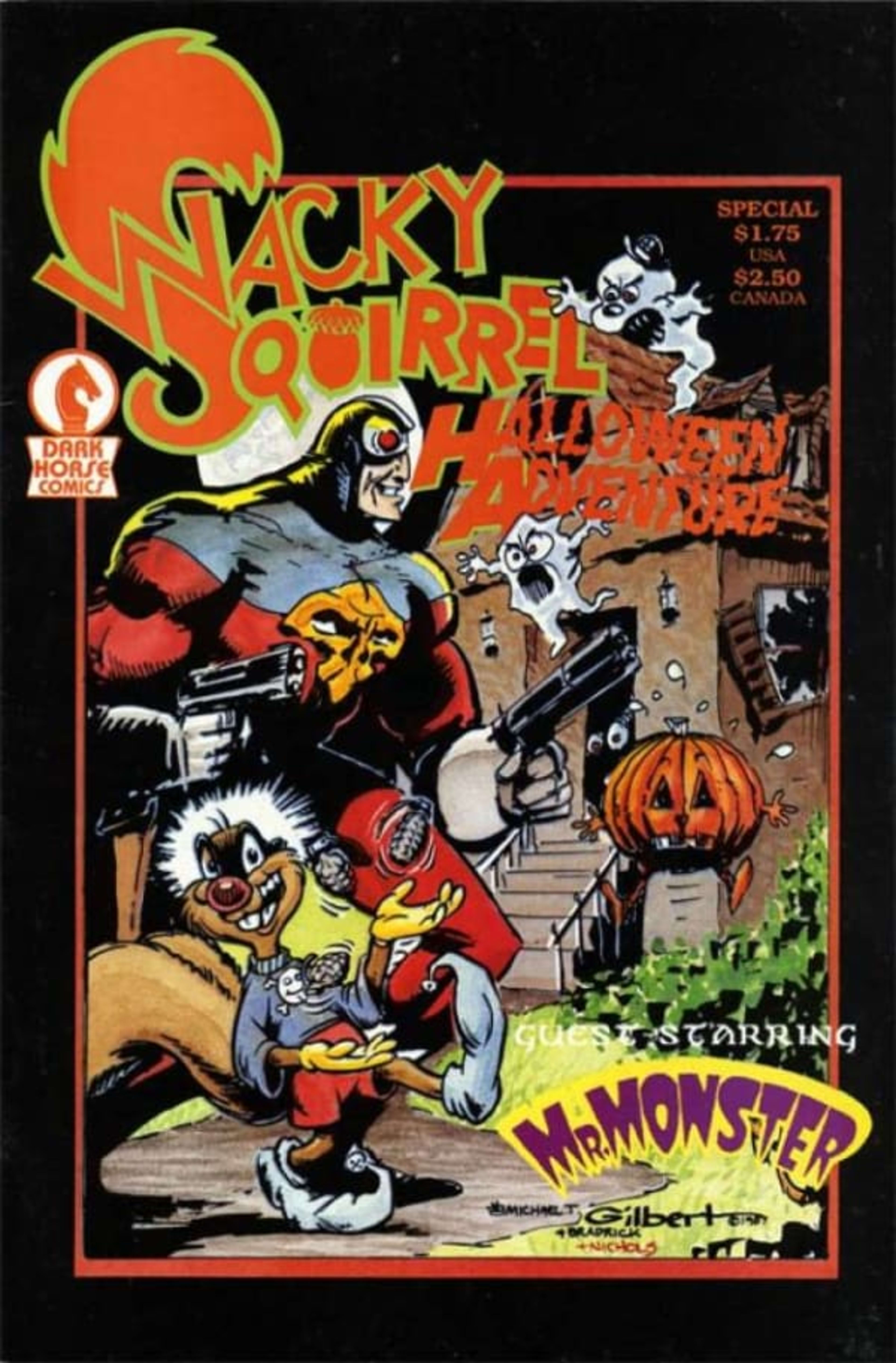 Wacky Squirrel Halloween Adventure Special cover — © Dark Horse Comics