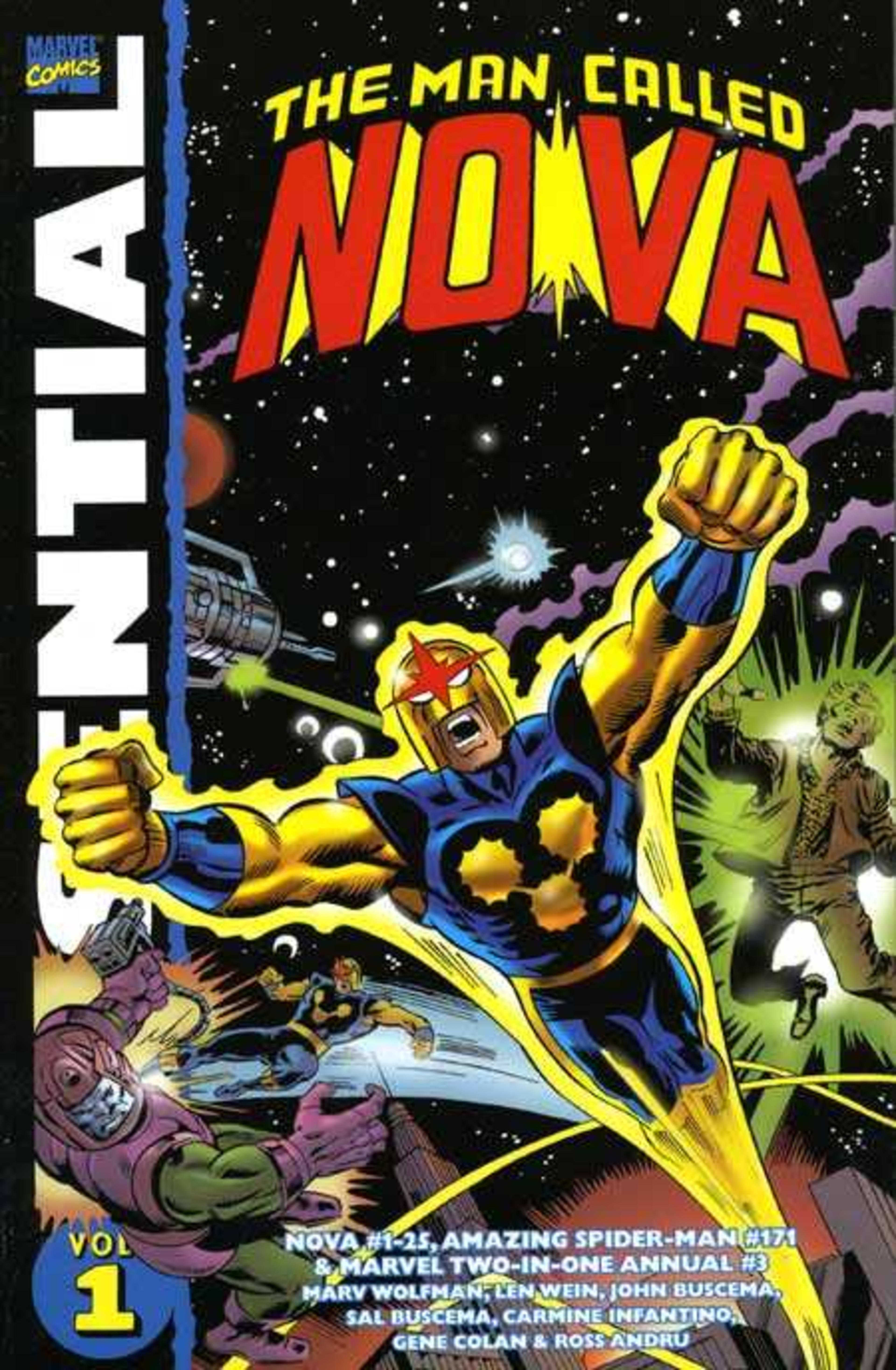 Essential Nova cover — © Marvel