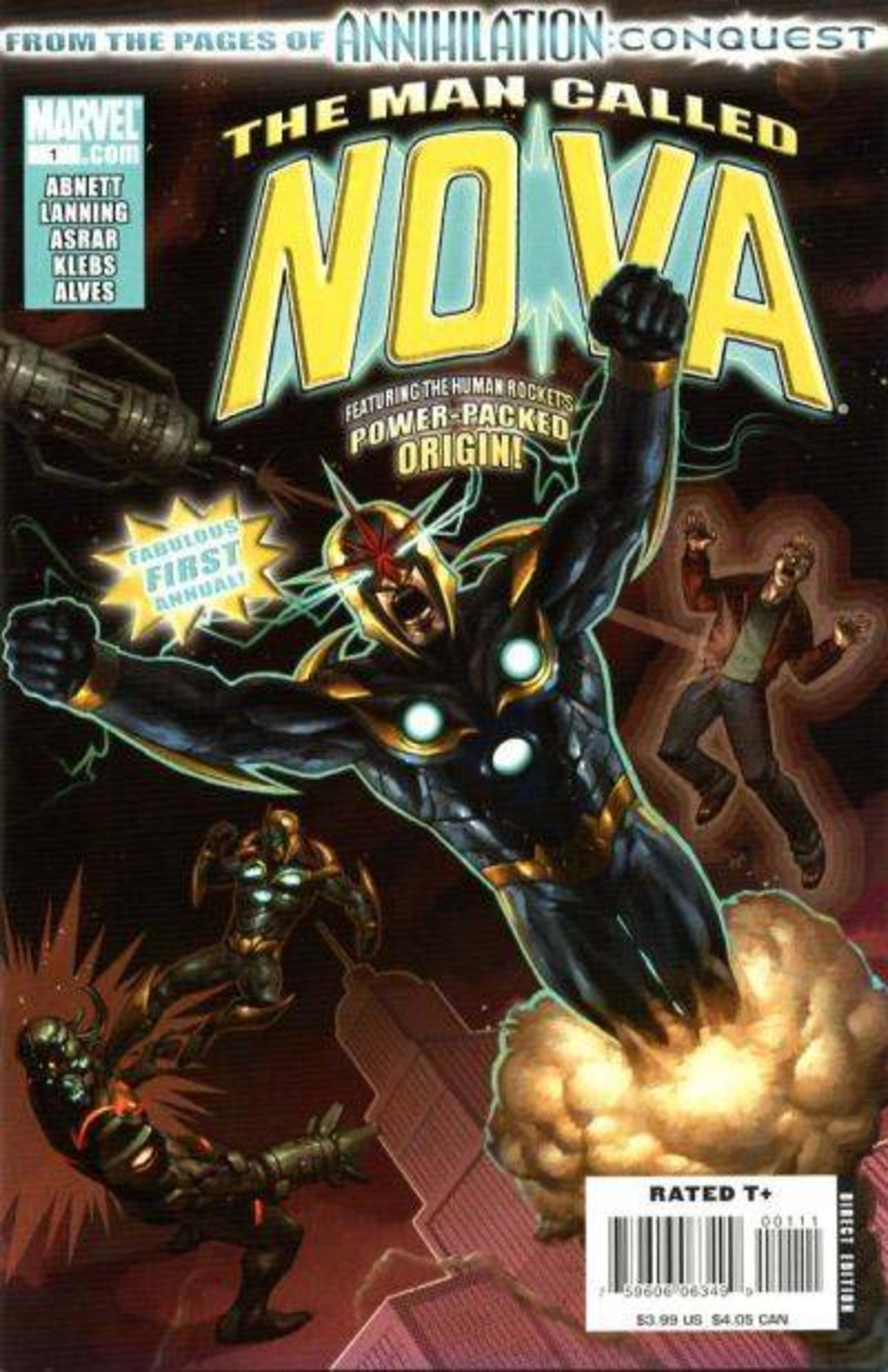Nova Annual cover — © Marvel