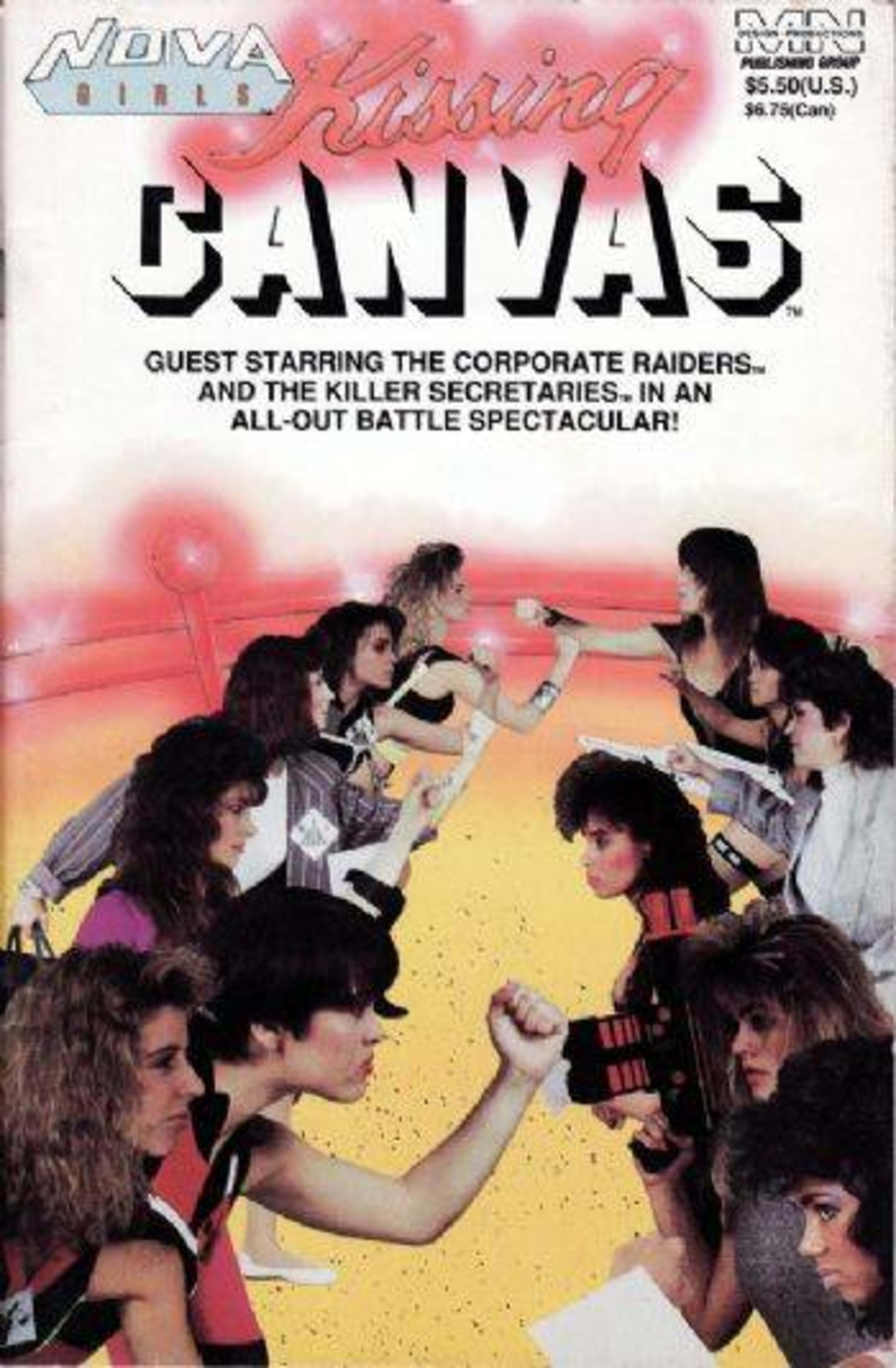 Nova Girls: Kissing Canvas cover — © Unknown Publisher