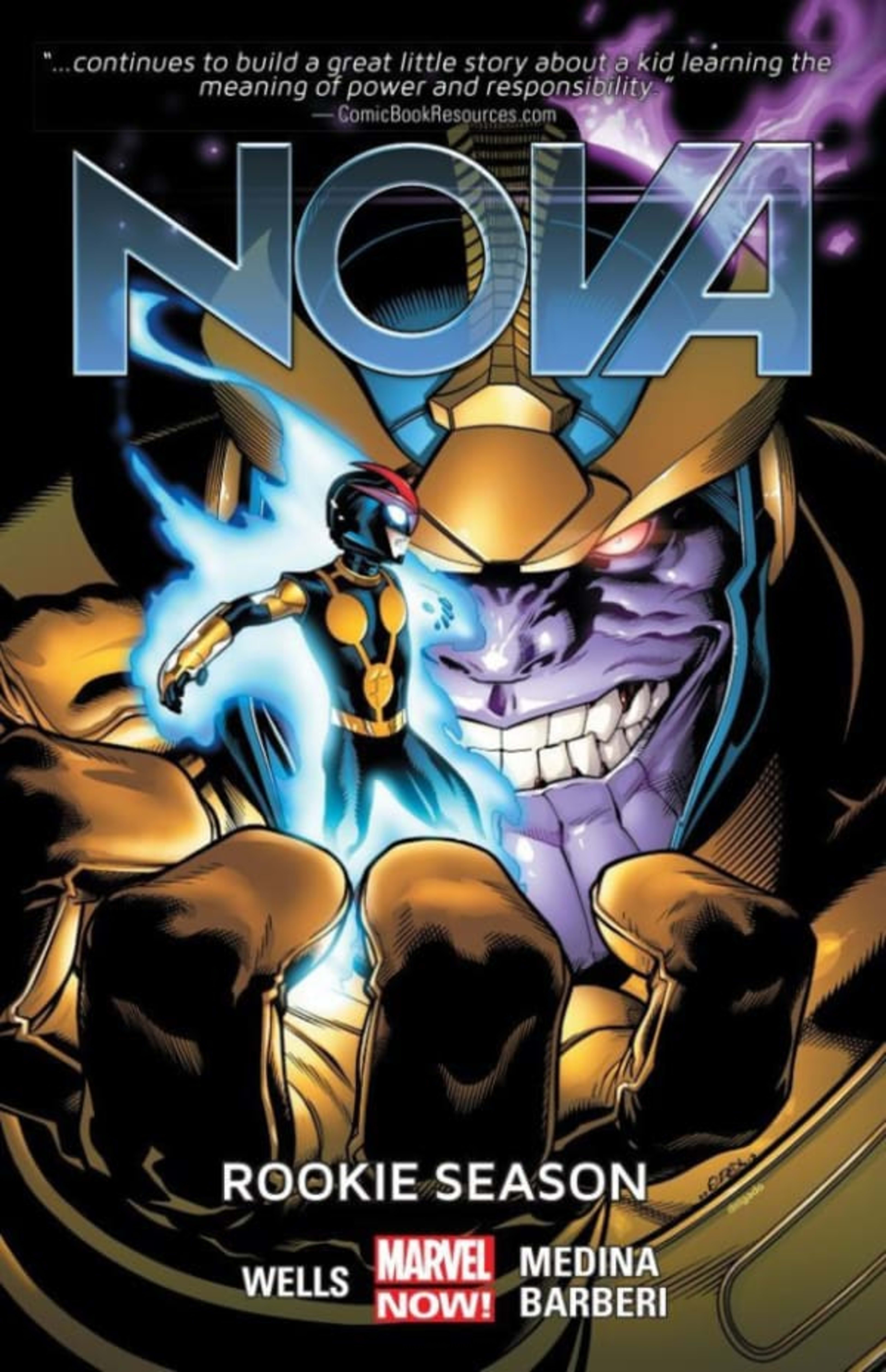 Nova: Rookie Season cover — © Marvel