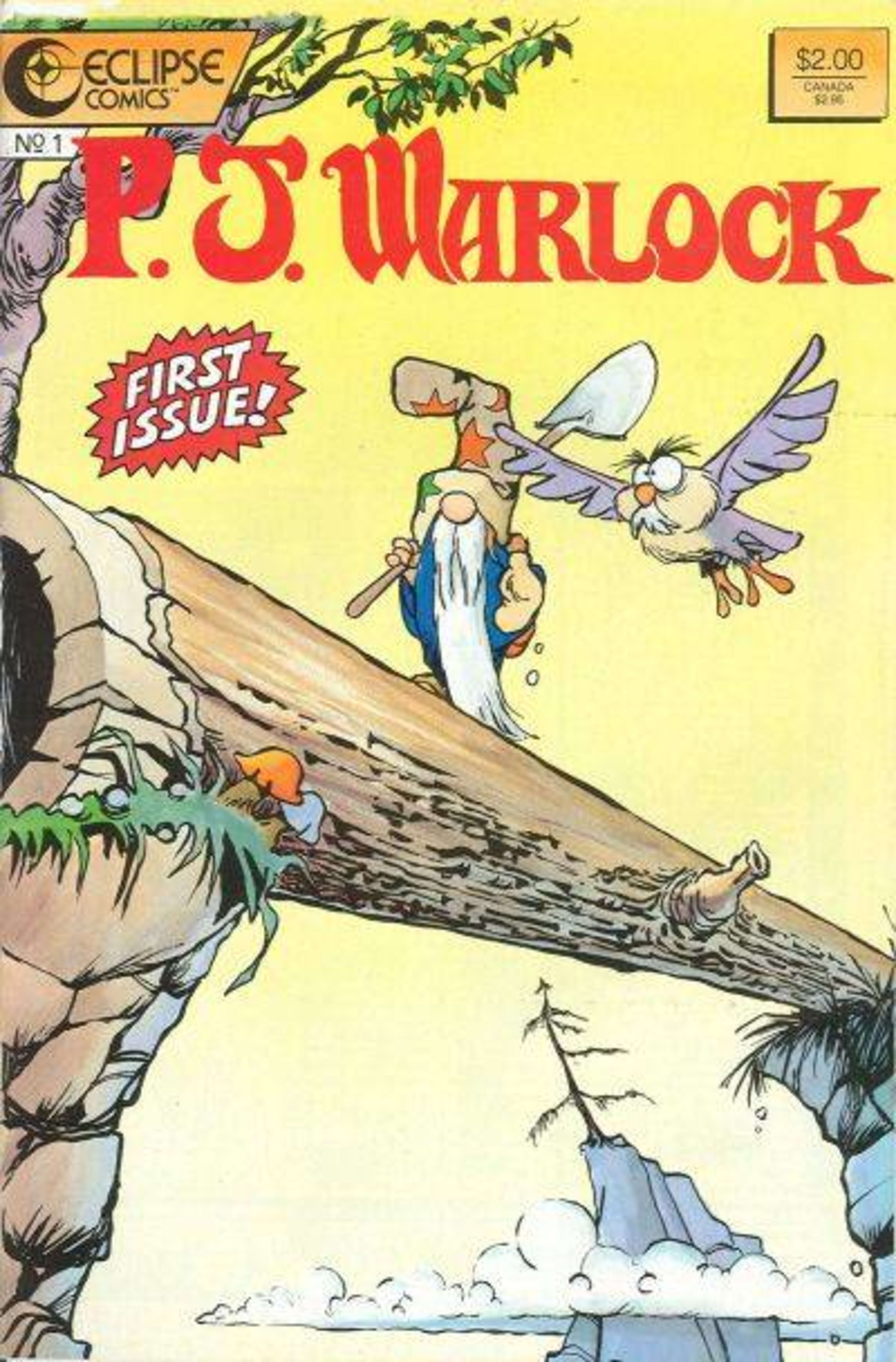 P.J. Warlock cover — © Eclipse