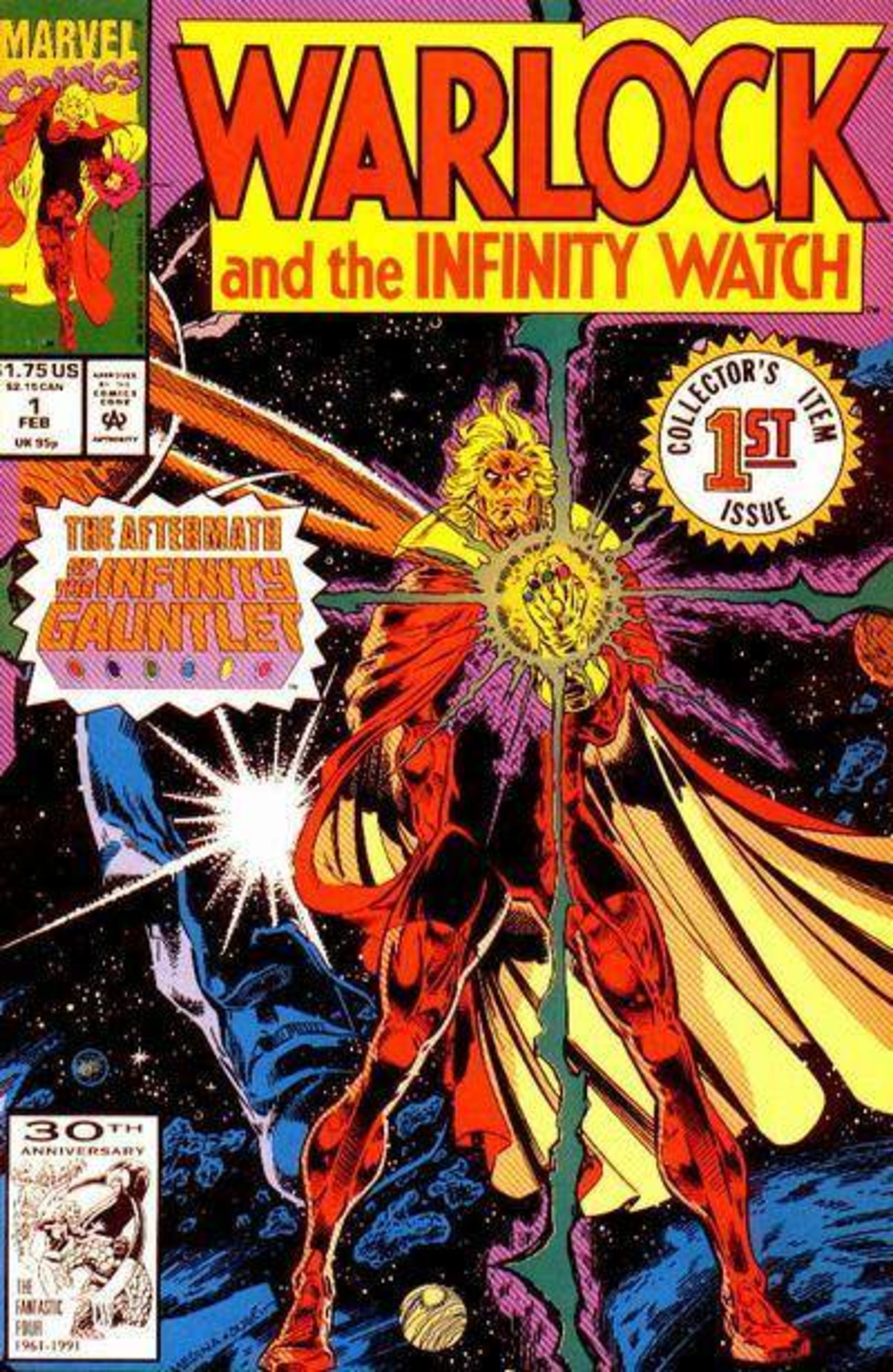 Warlock and the Infinity Watch cover — © Marvel
