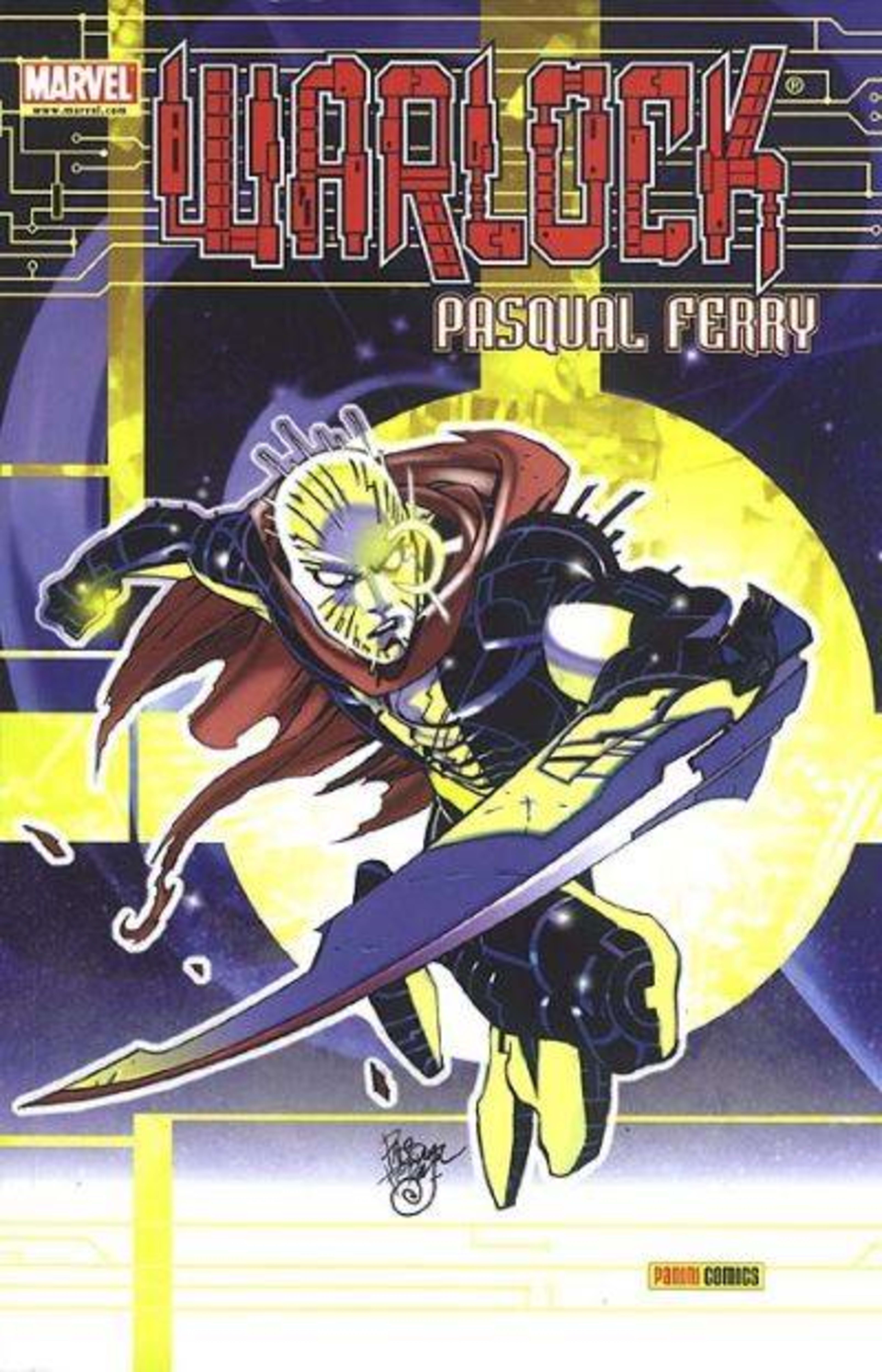 Warlock De Pasqual Ferry cover — © Panini España