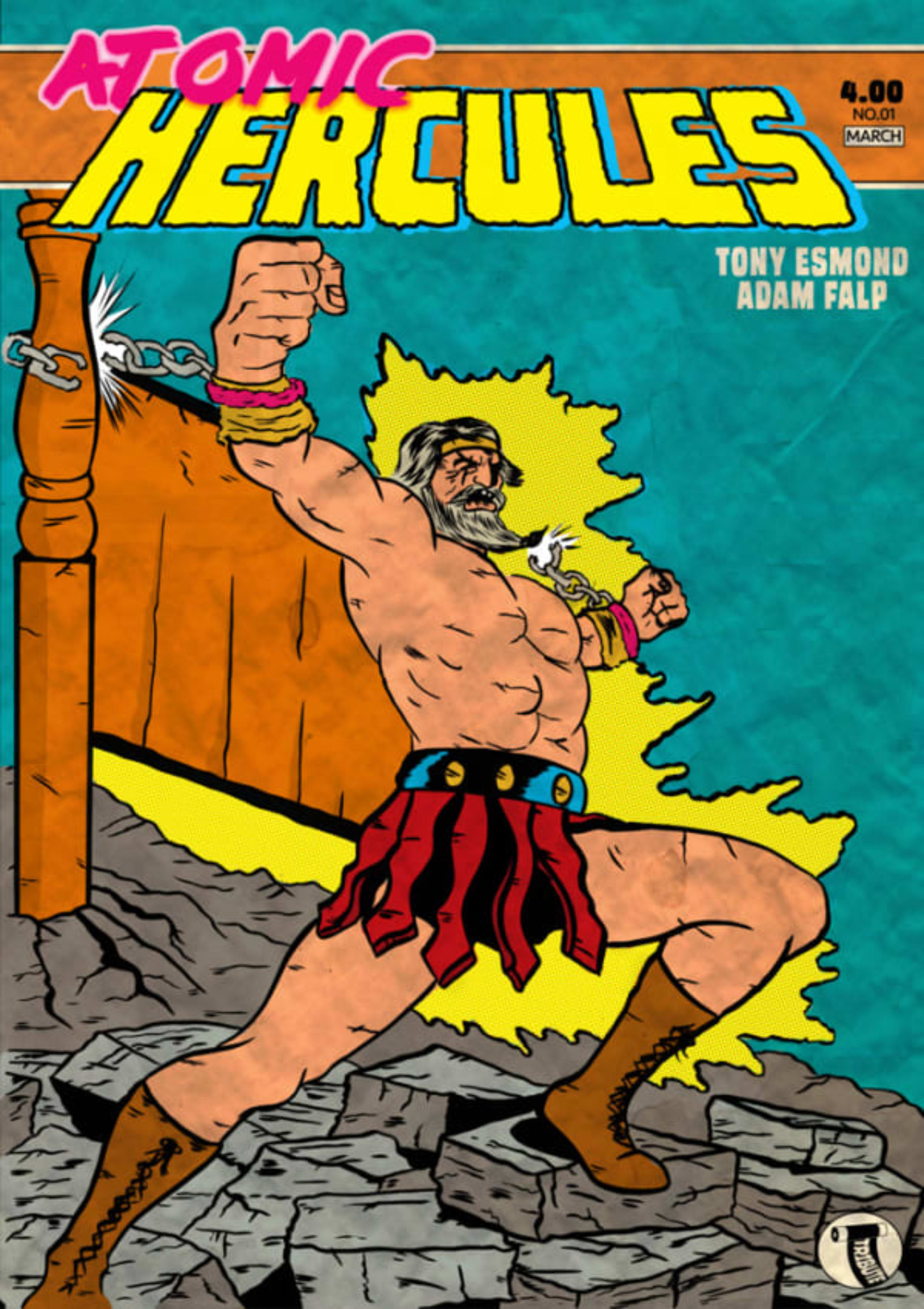 Atomic Hercules cover — © Tribute Press