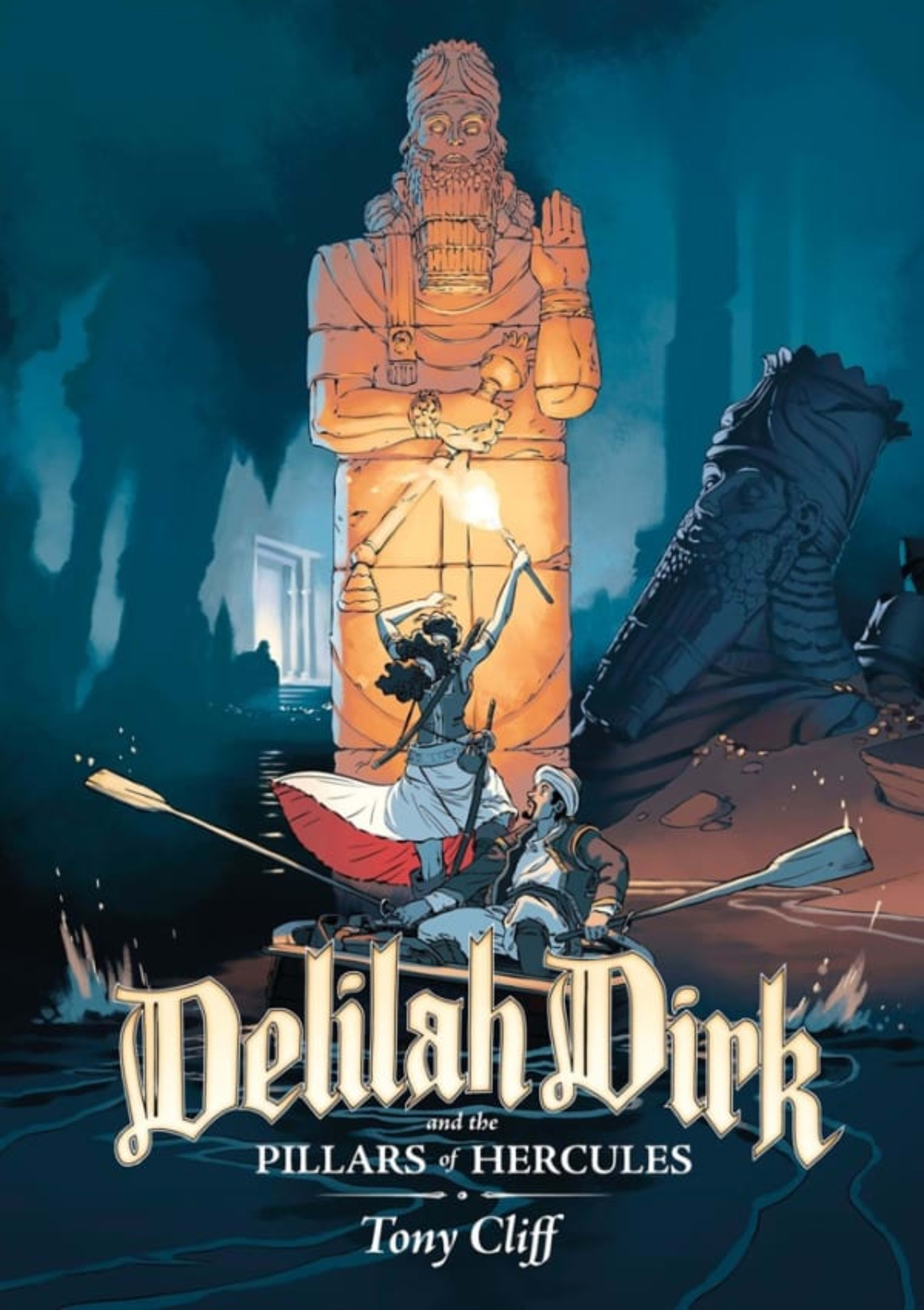Delilah Dirk and the Pillars of Hercules cover — © First Second Books