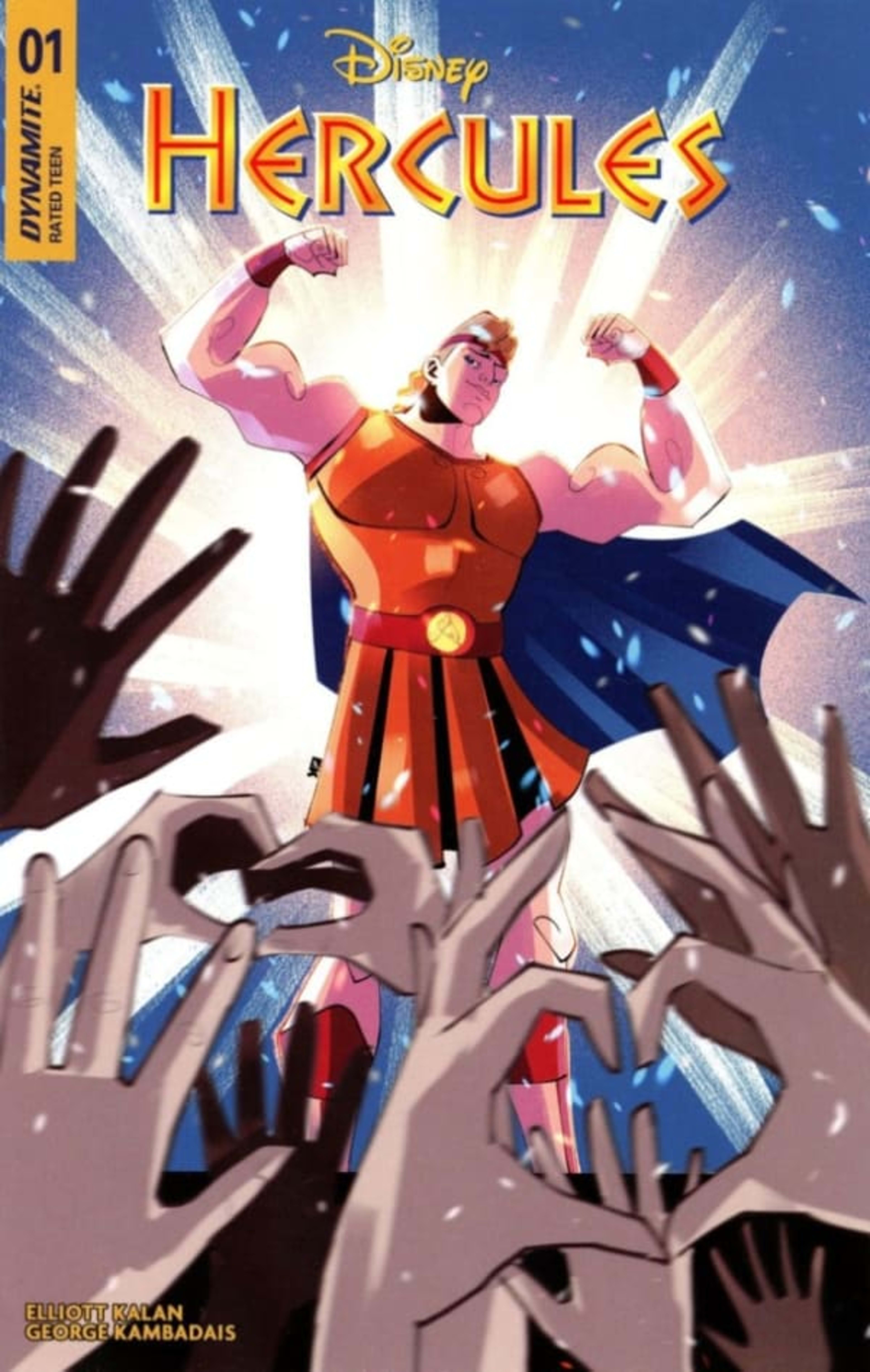 Disney Hercules cover — © Dynamite Entertainment