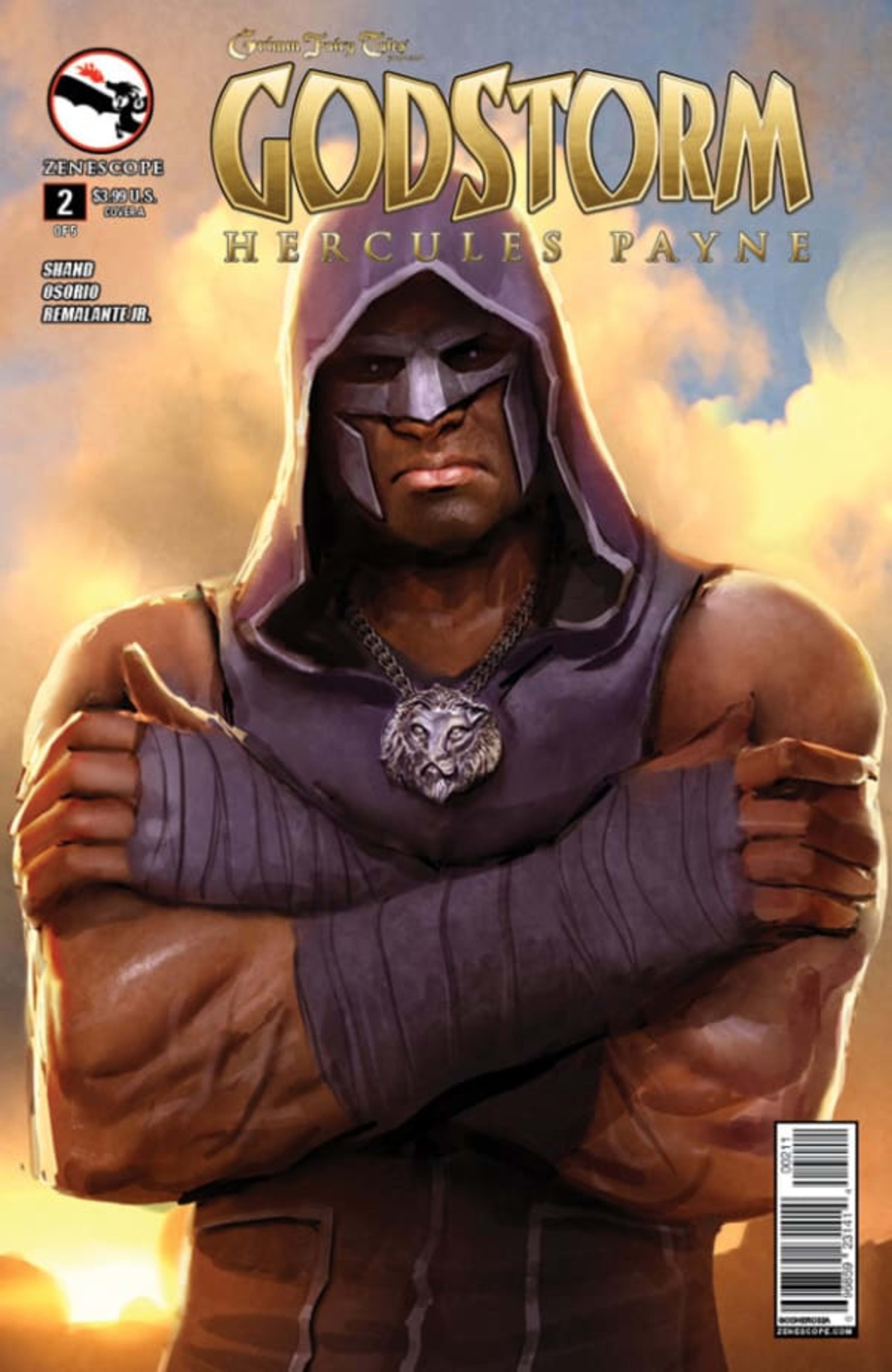 Grimm Fairy Tales presents Godstorm: Hercules Payne 2