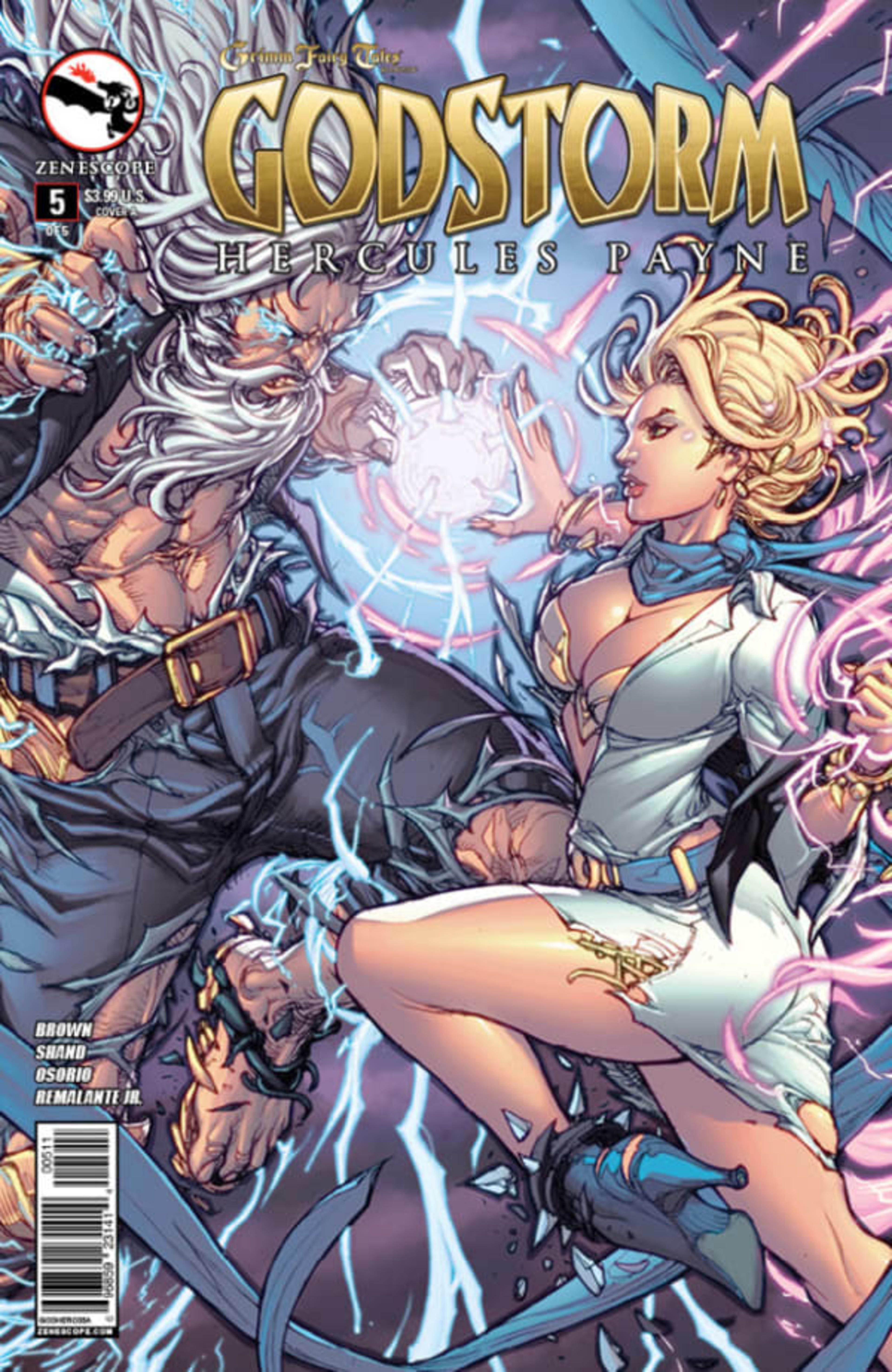 Grimm Fairy Tales presents Godstorm: Hercules Payne 5