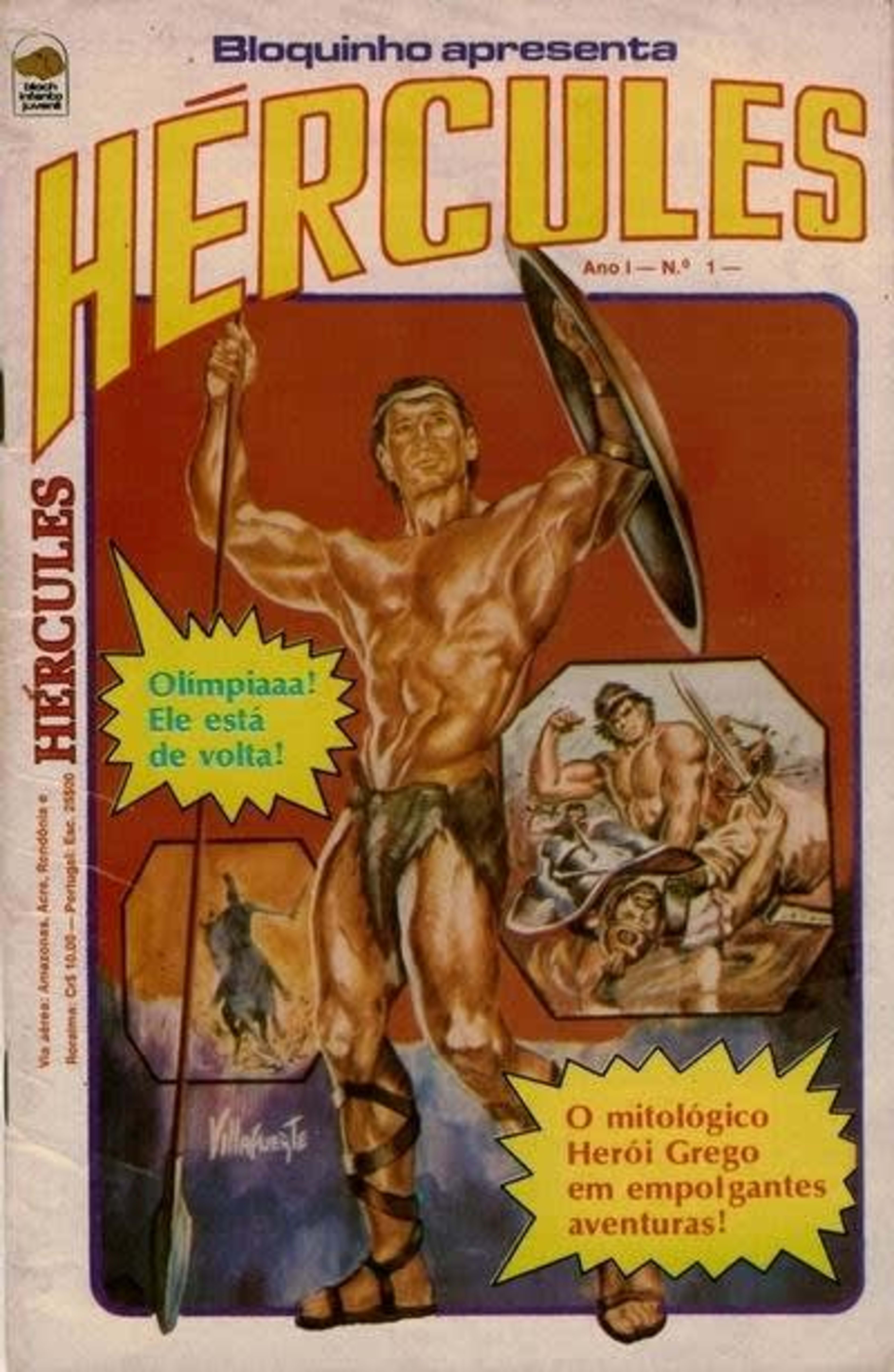 Hercules cover — © Bloch Editores