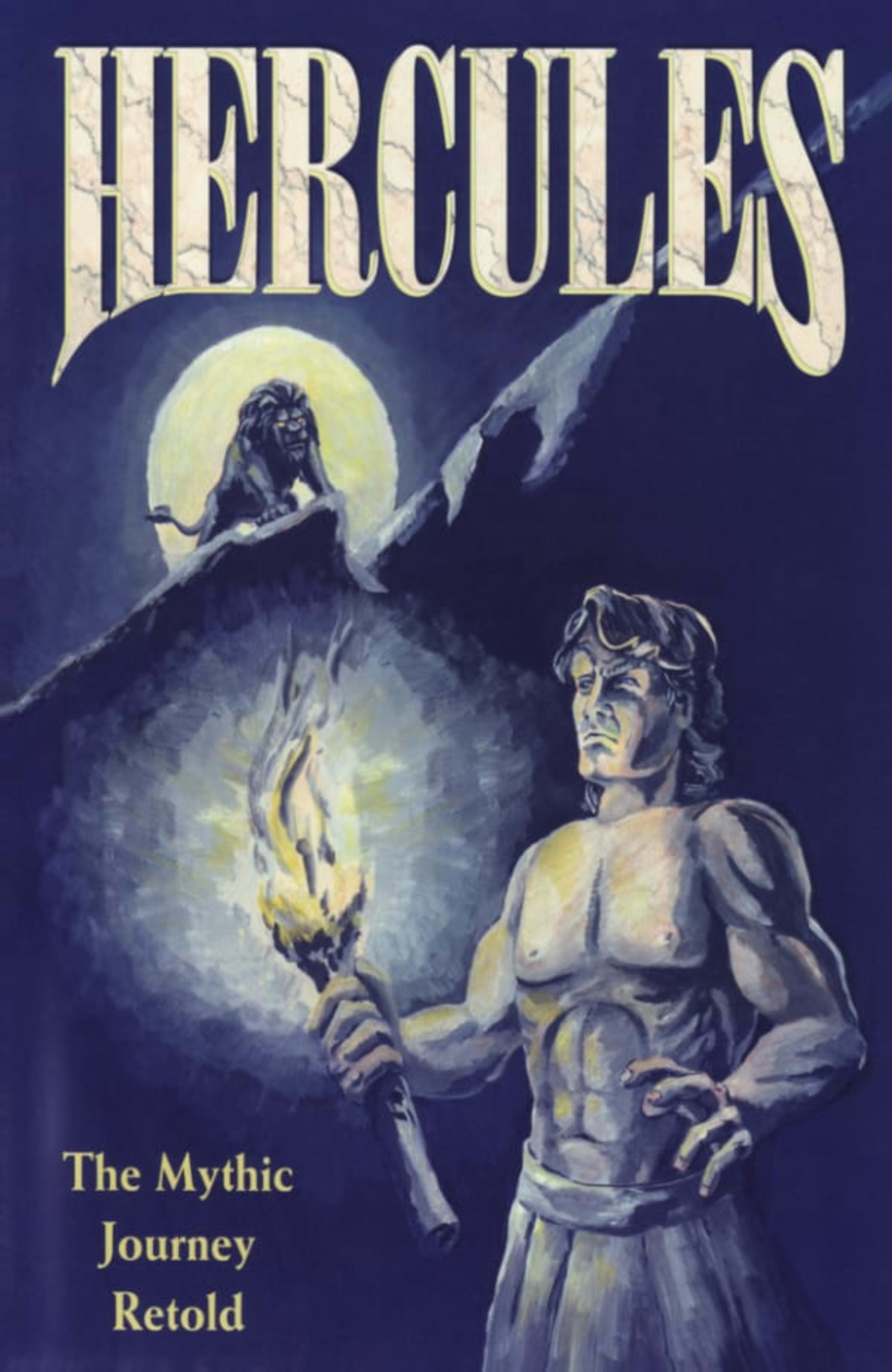 Hercules the Mythic Journey Retold cover — © self published