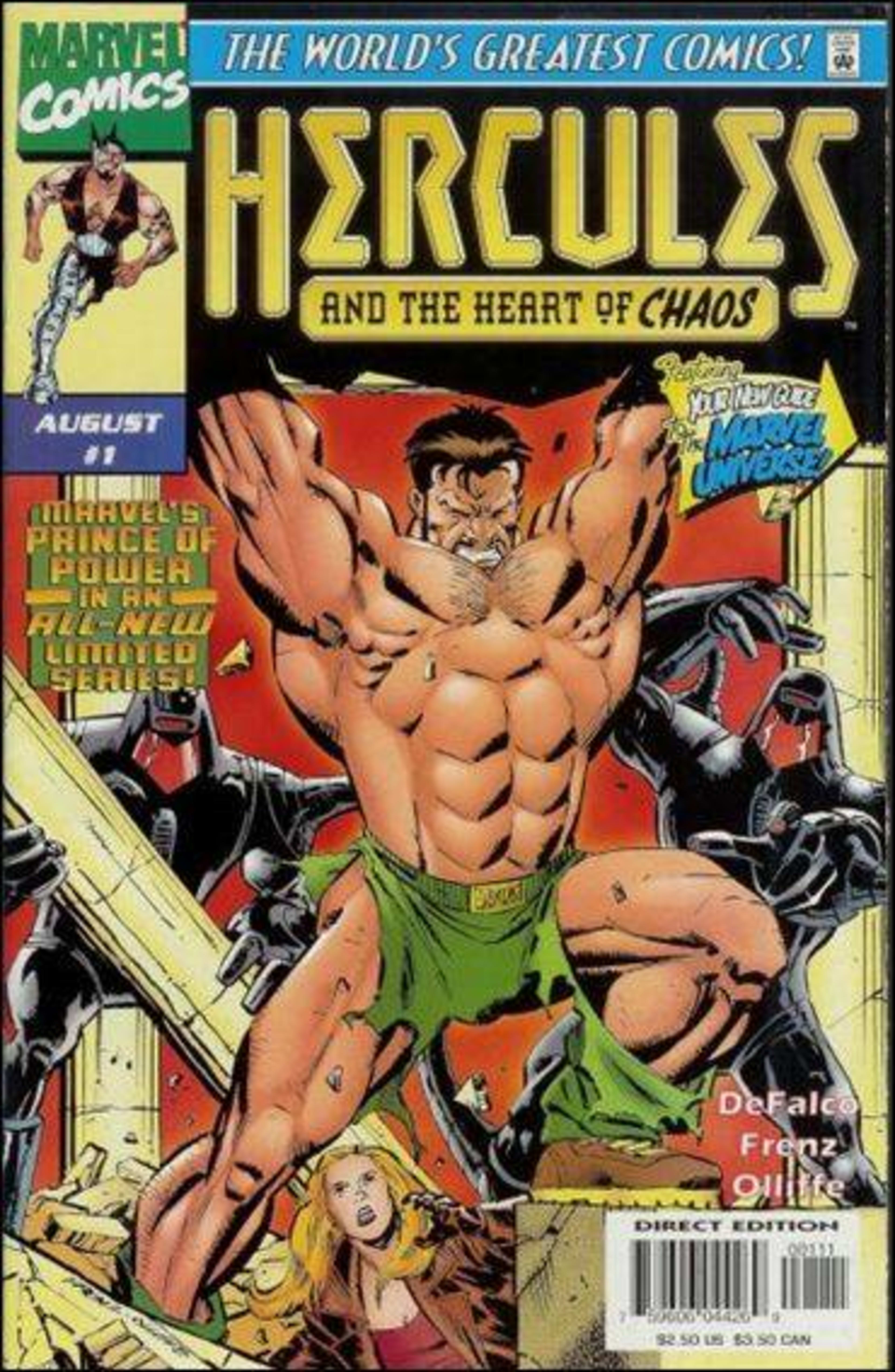Hercules: Heart of Chaos cover — © Marvel
