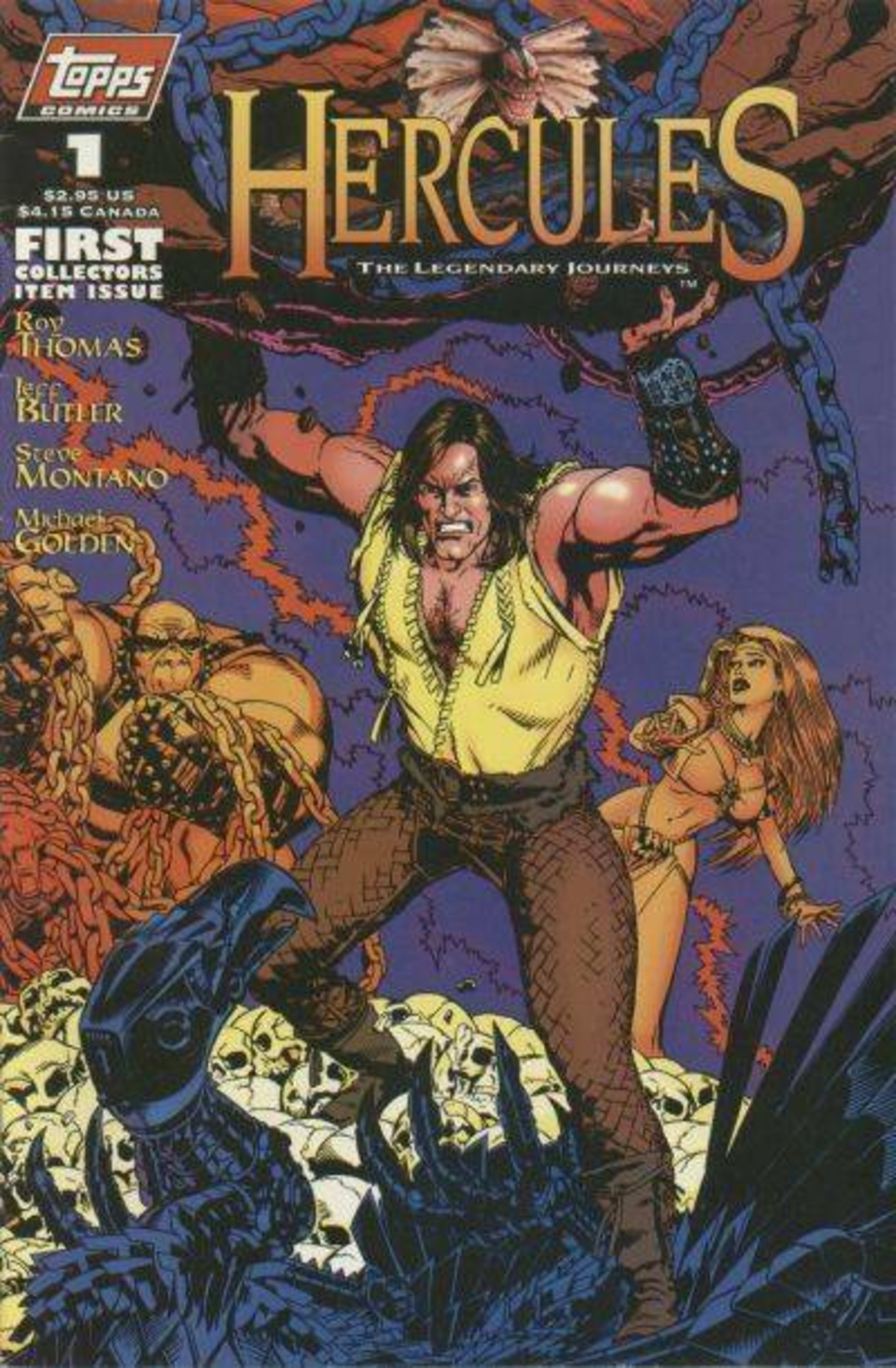 Hercules: The Legendary Journeys cover — © Topps Comics