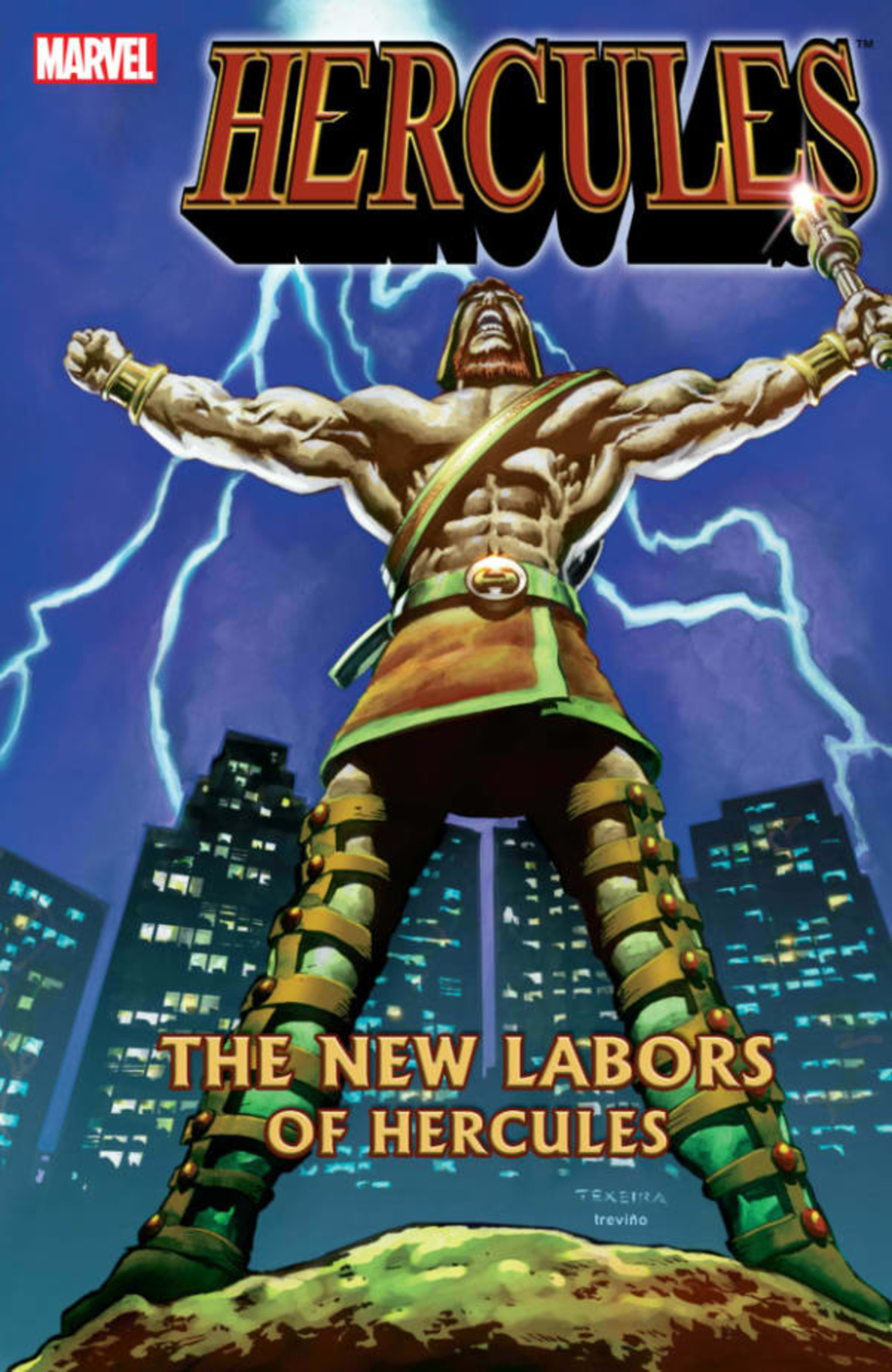 Hercules: The New Labors of Hercules cover — © Marvel