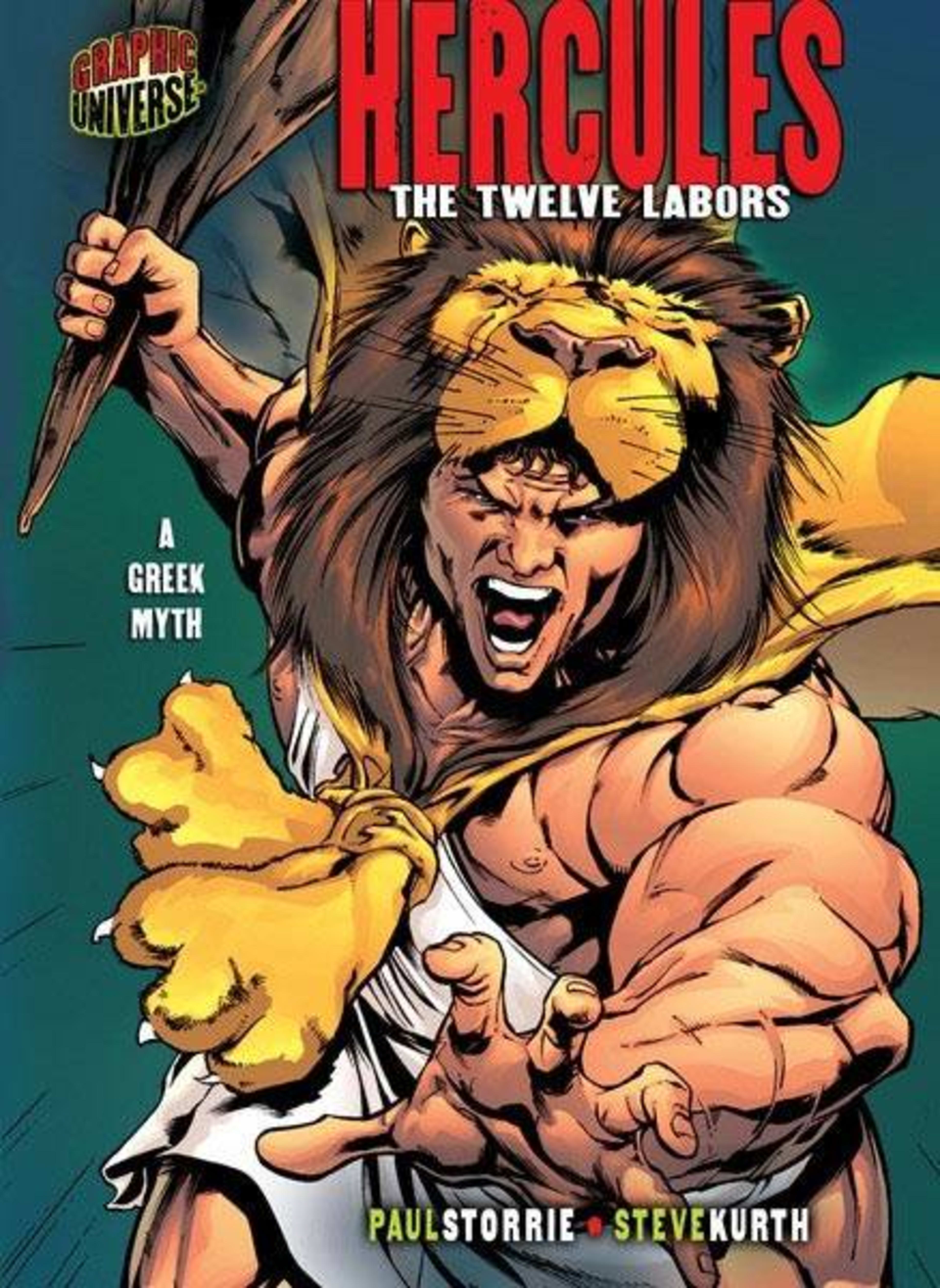 Hercules: The Twelve Labors cover — © Lerner Publishing Group