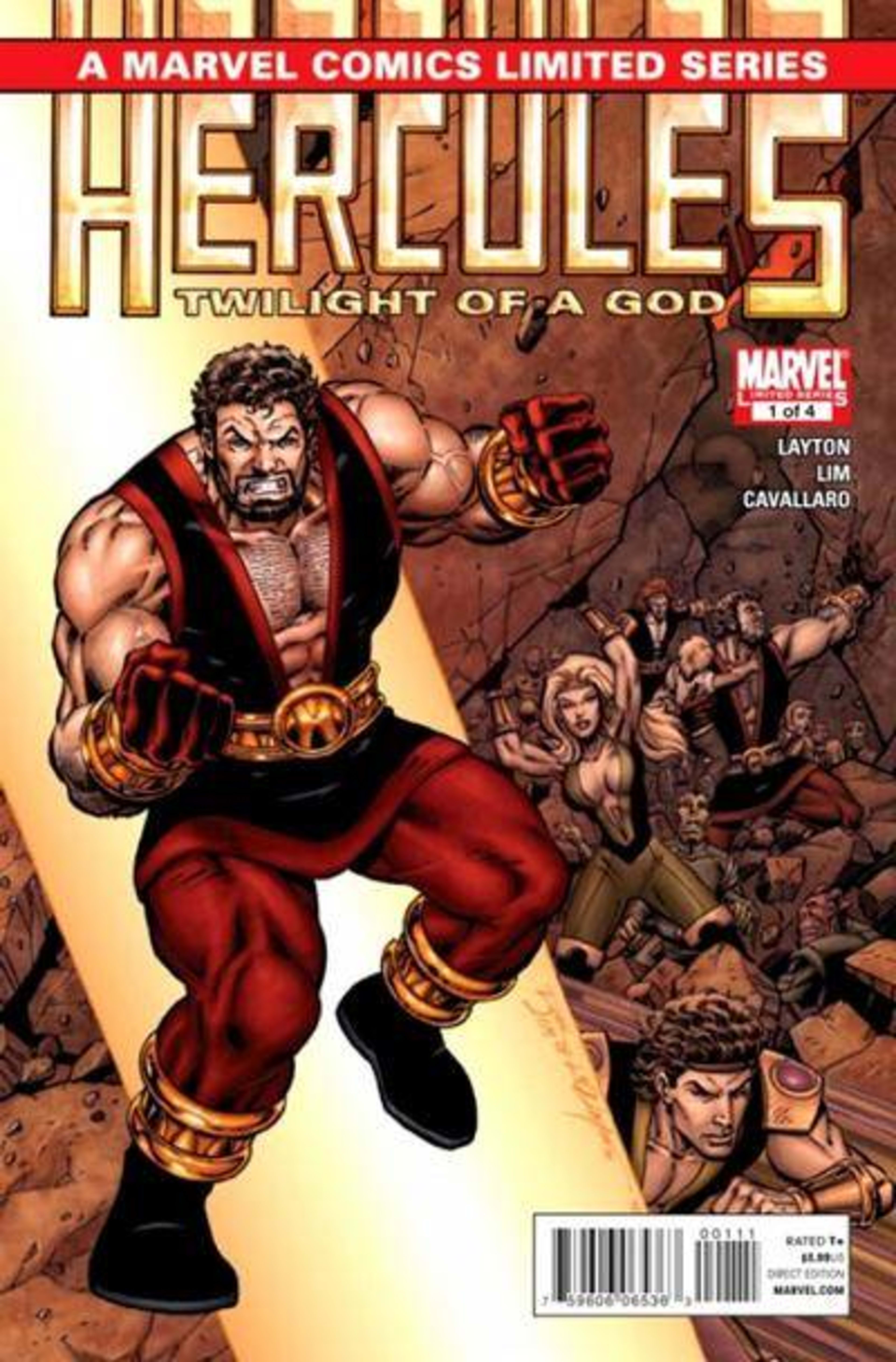 Hercules: Twilight of a God cover — © Marvel