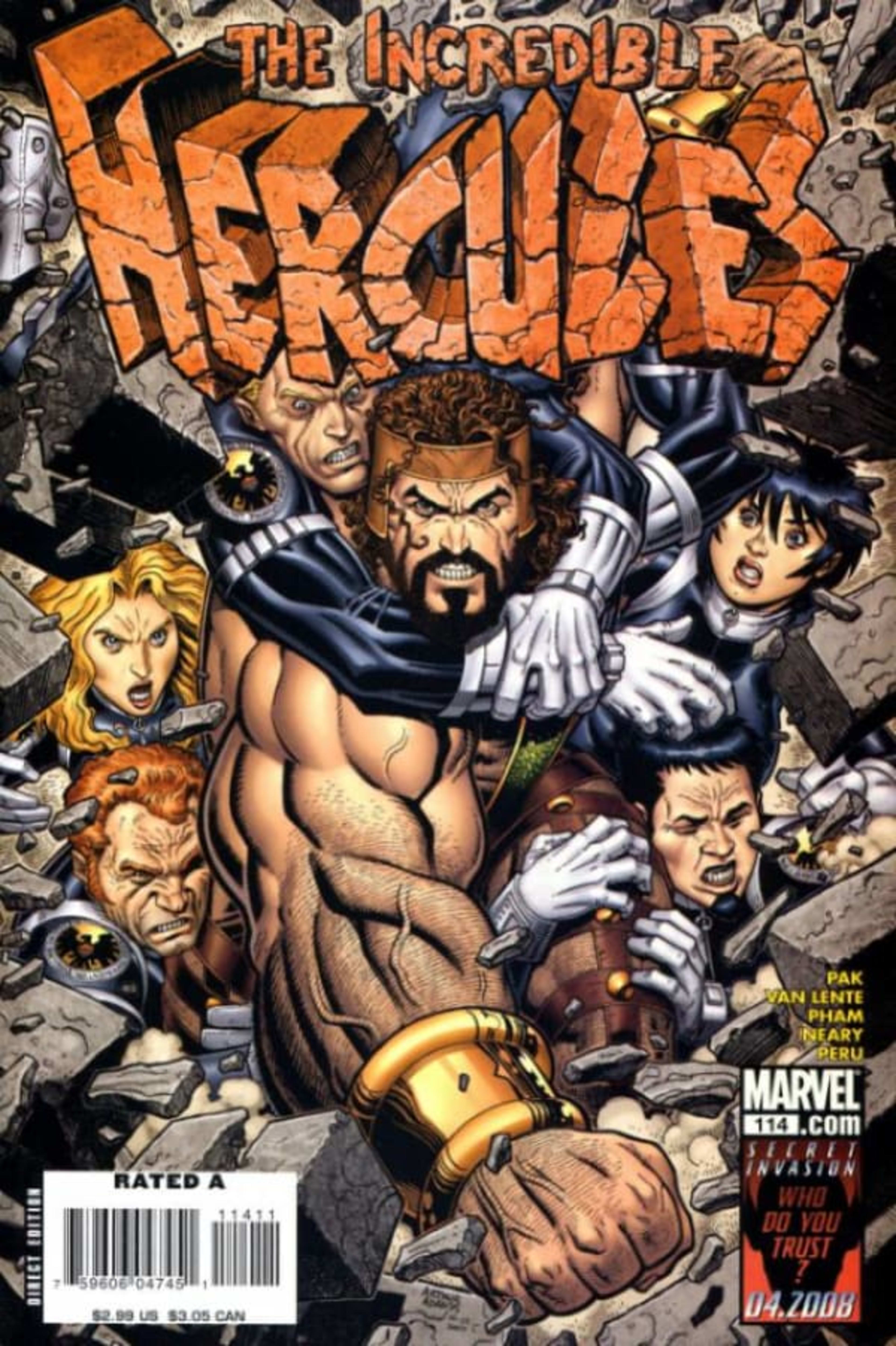 Incredible Hercules 114