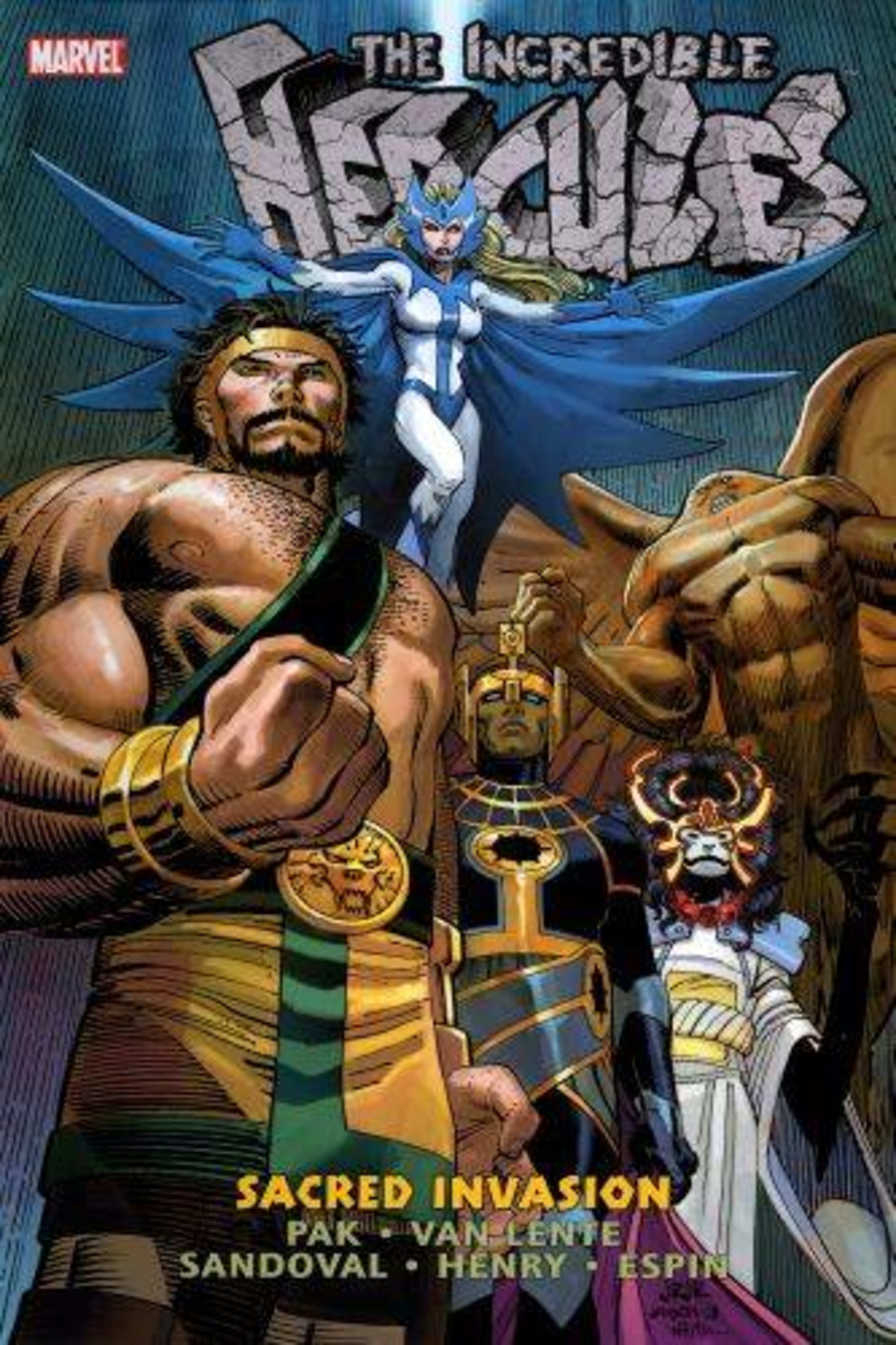 Incredible Hercules: Sacred Invasion cover — © Marvel