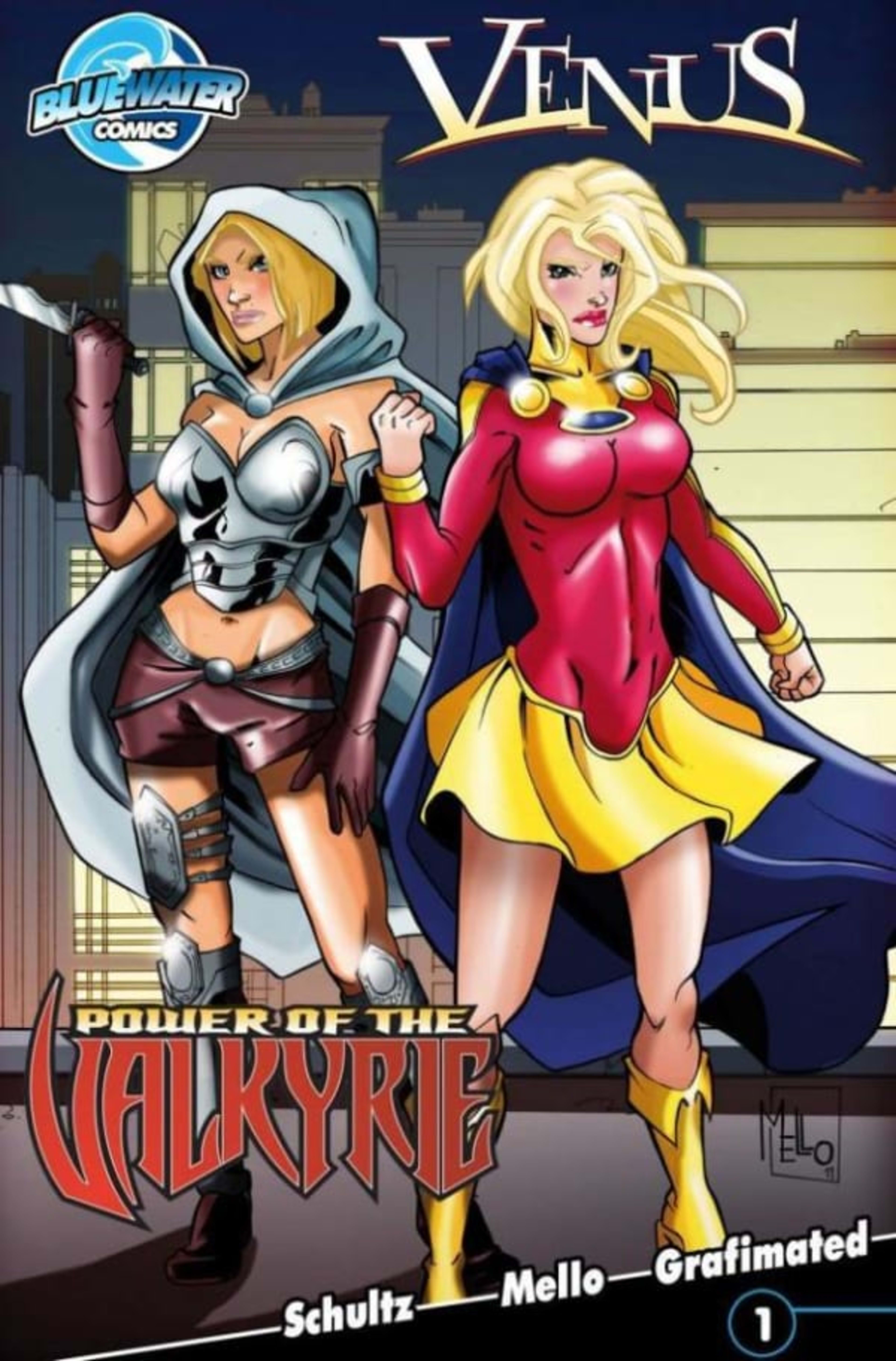 Odyssey Presents: Valkyrie vs. Venus cover — © TidalWave Productions