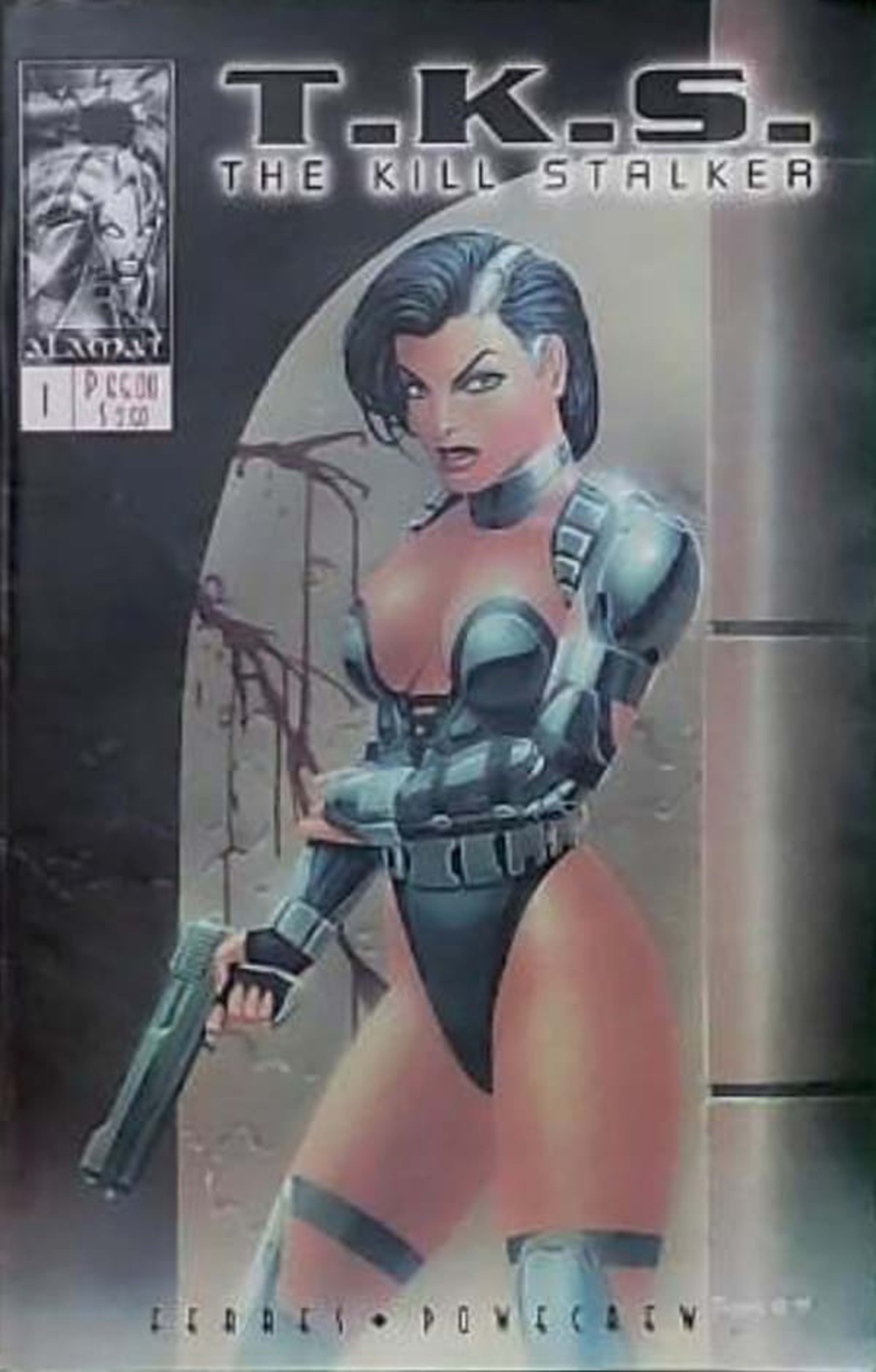 T. K. S. The Kill Stalker/Age of the Valkyrie cover — © Alamat Comics