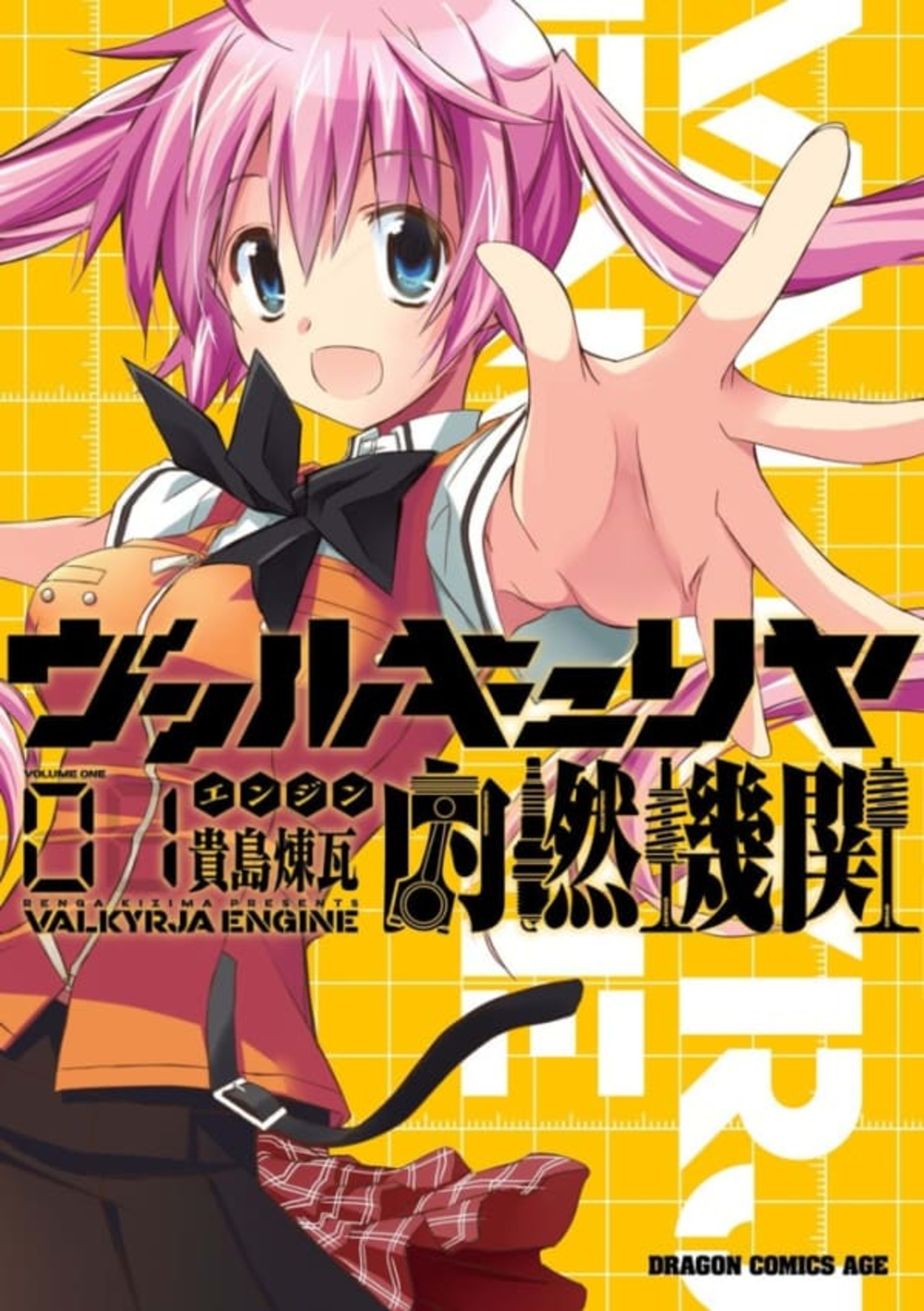 Valkyria Nainen Kikan cover — © Fujimi Shobo