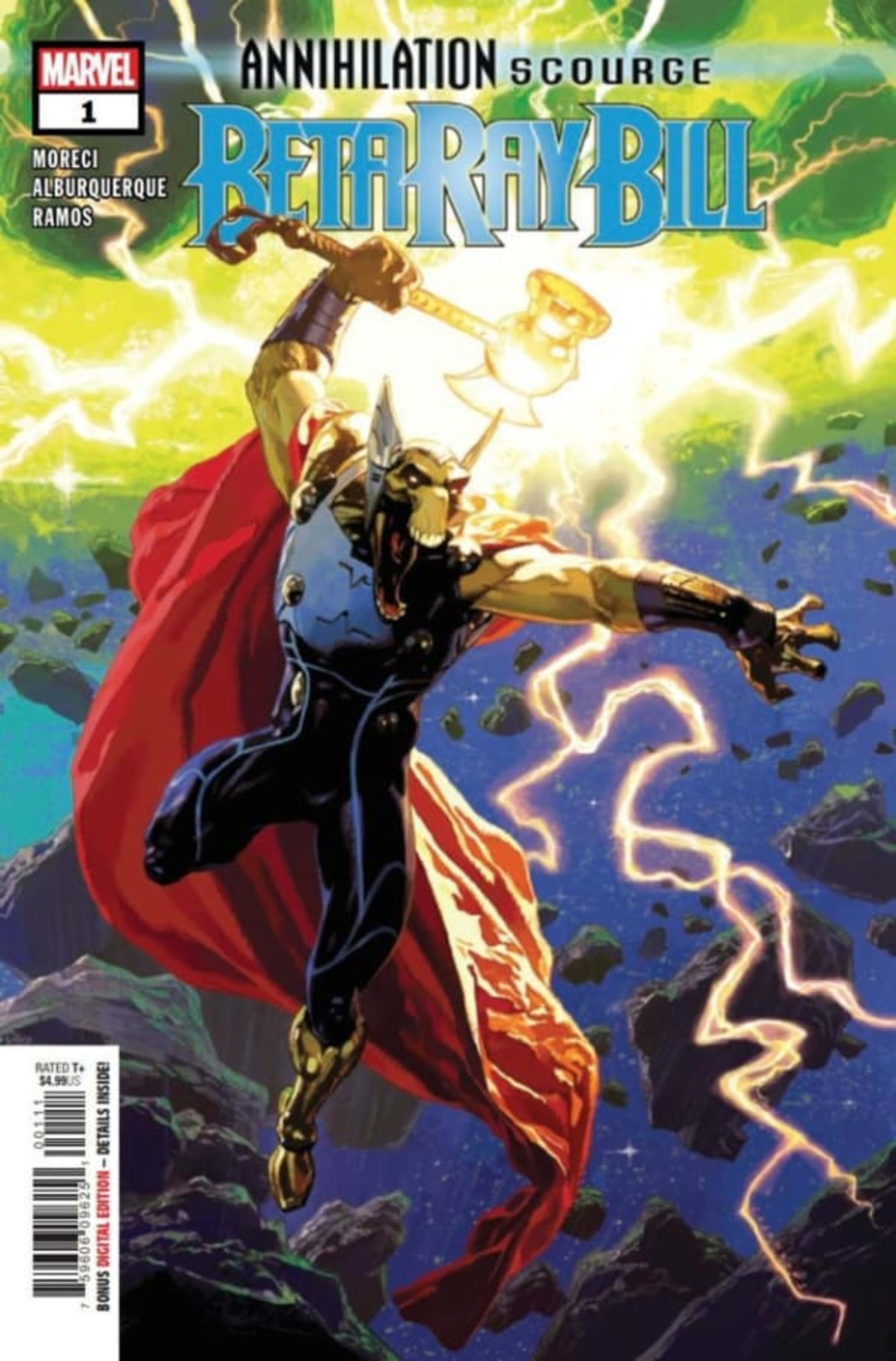 Annihilation - Scourge: Beta Ray Bill cover — © Marvel