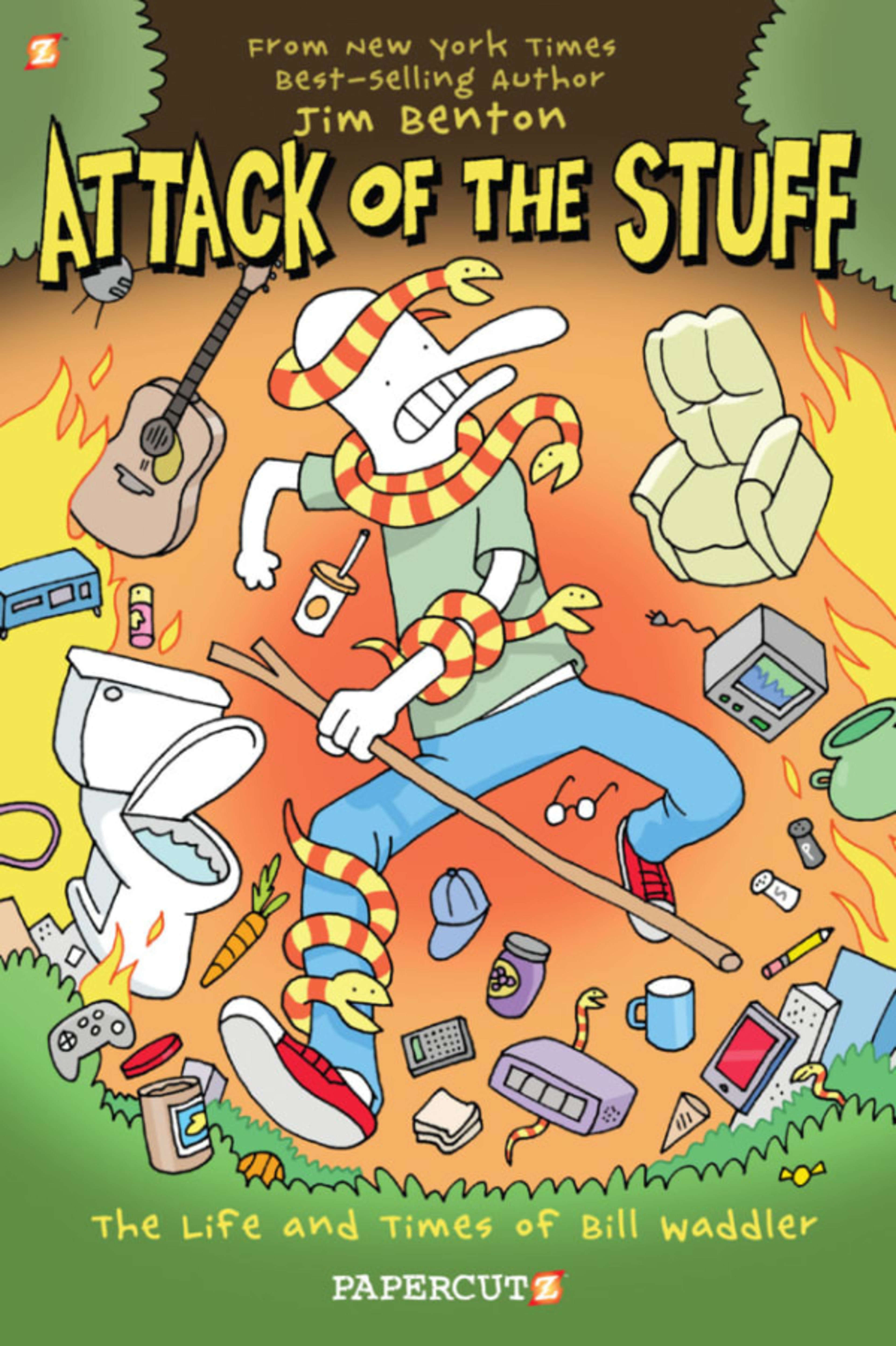 Attack of the Stuff: The Life and Times of Bill Waddler cover — © NBM