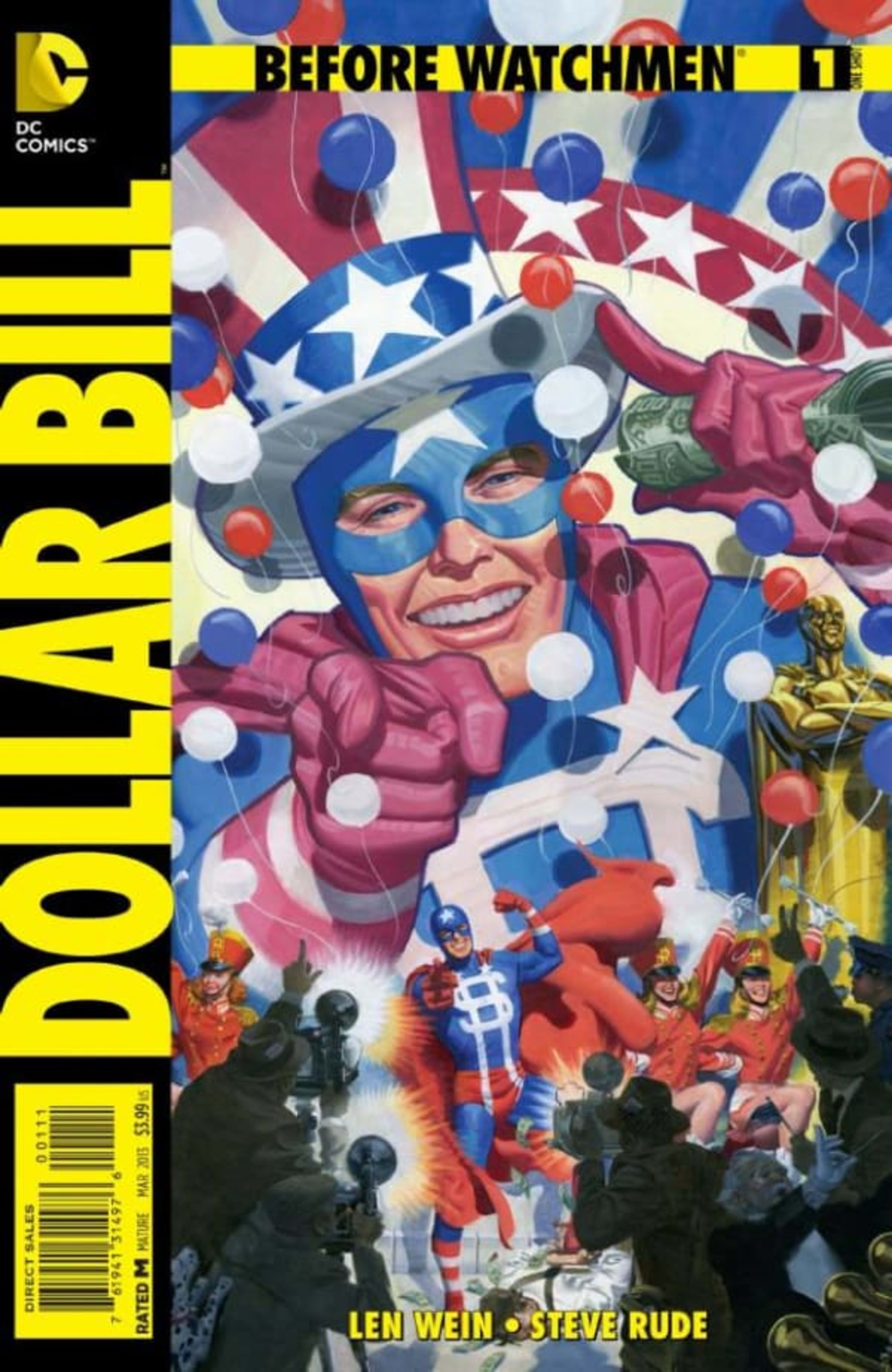 Before Watchmen: Dollar Bill cover — © DC Comics