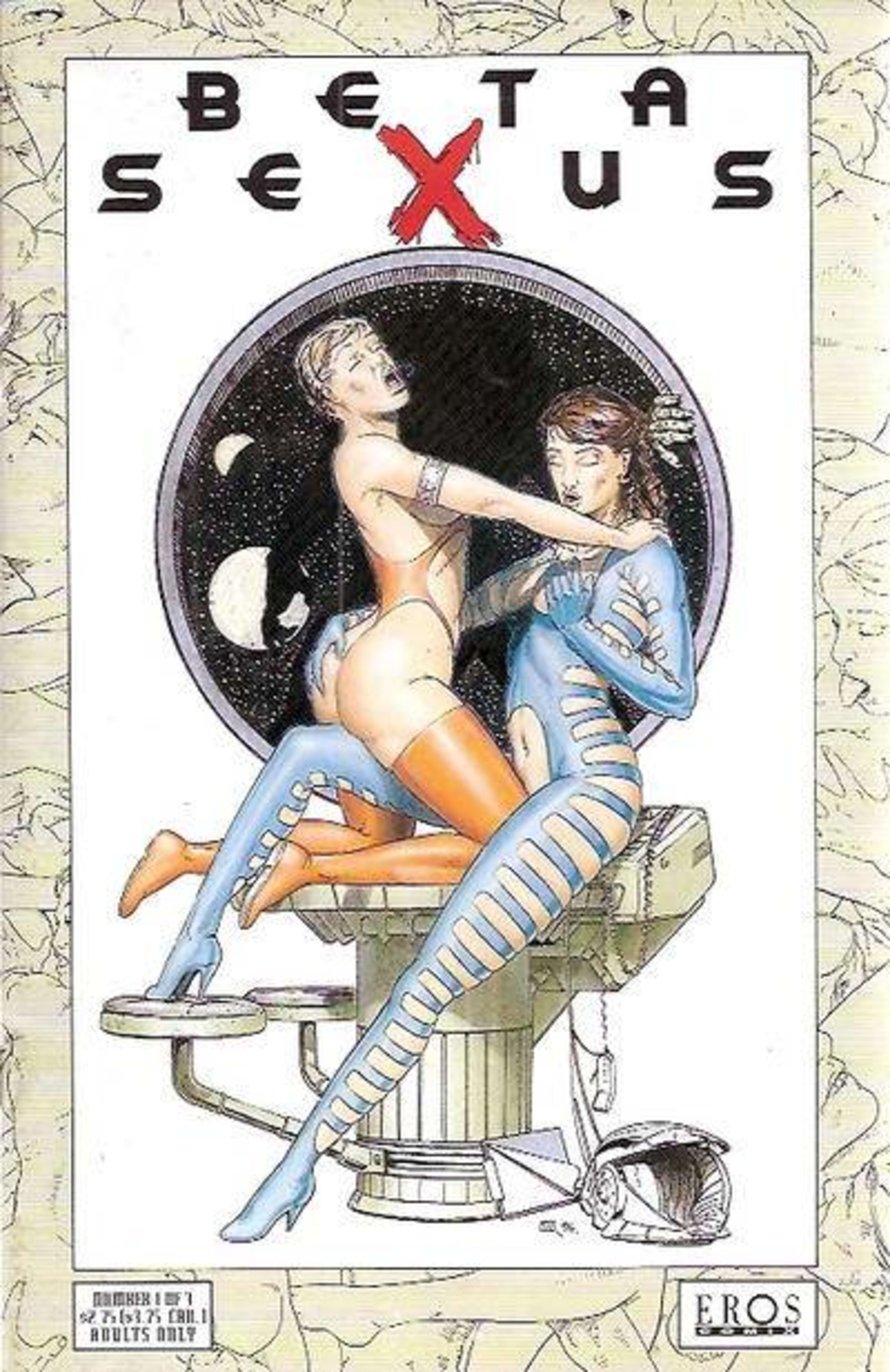 Beta Sexus cover — © Eros Comix